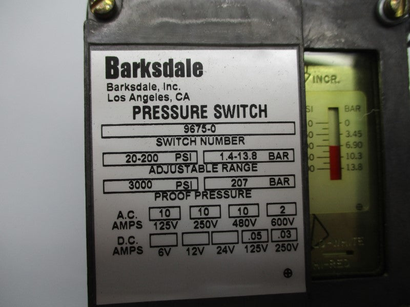 BARKSDALE 9675-0 NSNP