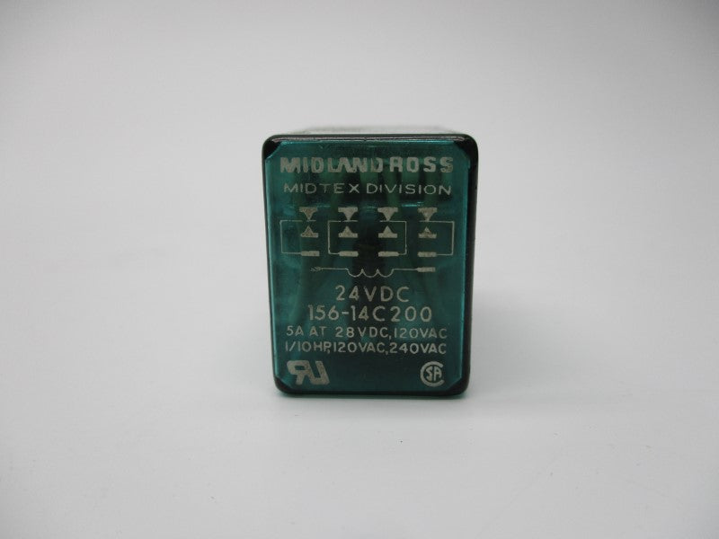 MIDLAND ROSS 156-14C200 24VDC 5A UNMP