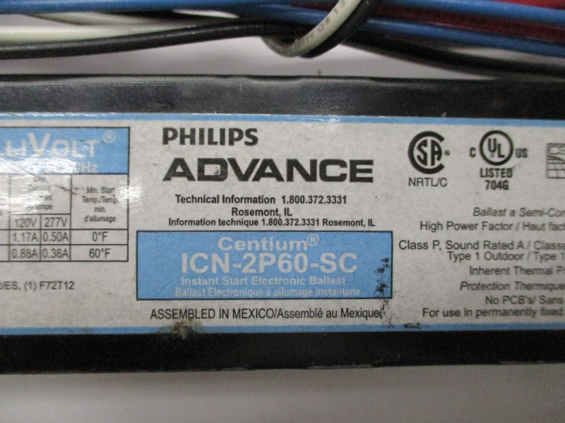 PHILLIPS ADVANCE ICN-2P60-SC UNMP