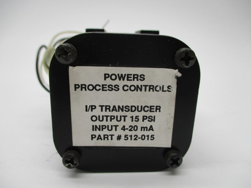 POWERS PROCESS CONTROLS 512-015 NSNP