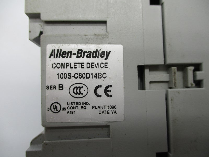 ALLEN BRADLEY 100S-C60D14BC SER. B 110/120V UNMP