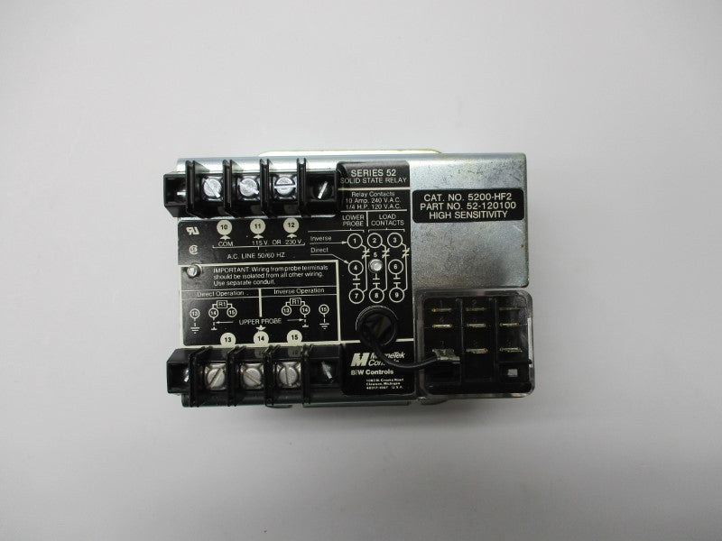 MAGNETEK CONTROLS 5200-HF2 52-120100 SER. 52 10A 120/240VAC NSNP