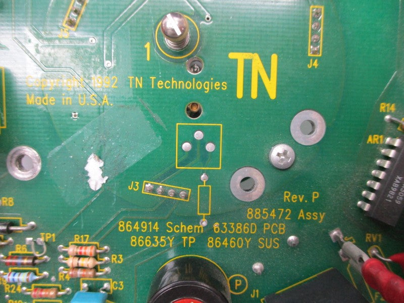 TEXAS NUCLEAR 63386D 885472 REV. P UNMP