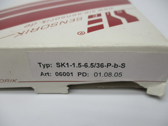 SIE SENSORIK SK1-1.5-6.5/36-P-b-S NSMP