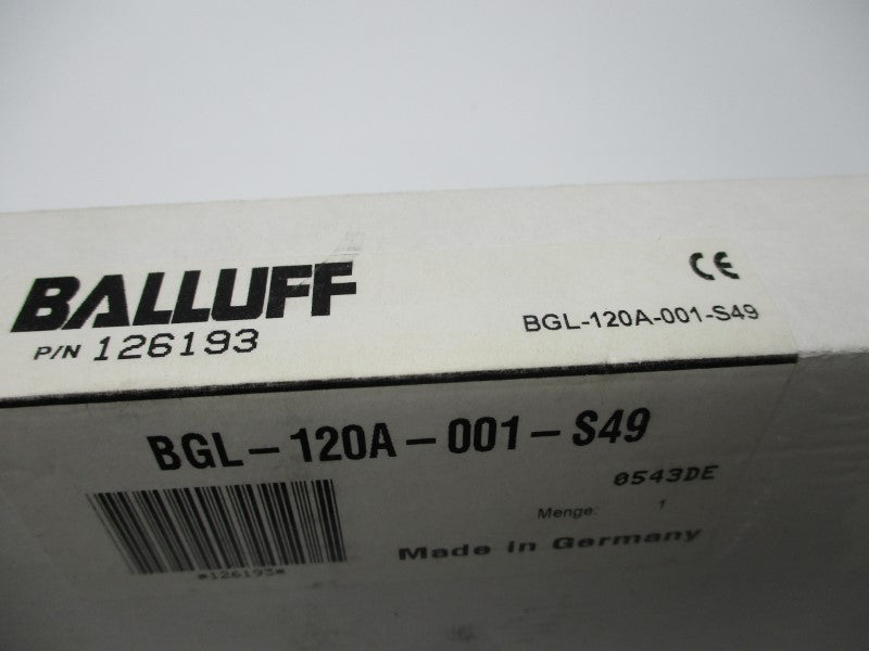 BALLUFF BGL-120A-001-S49 NSMP