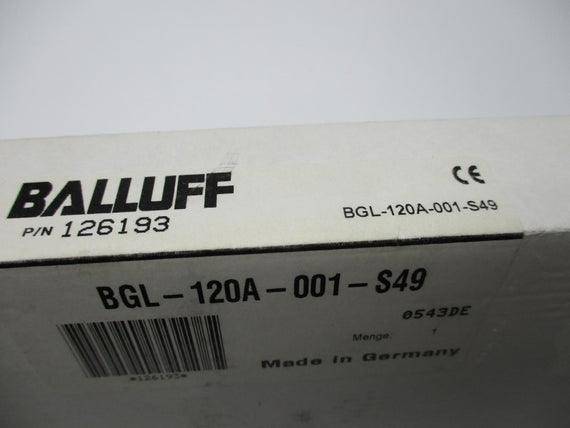BALLUFF BGL-120A-001-S49 NSMP