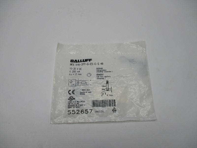 BALLUFF BES516-377-G-E5-C-S49 NSMP