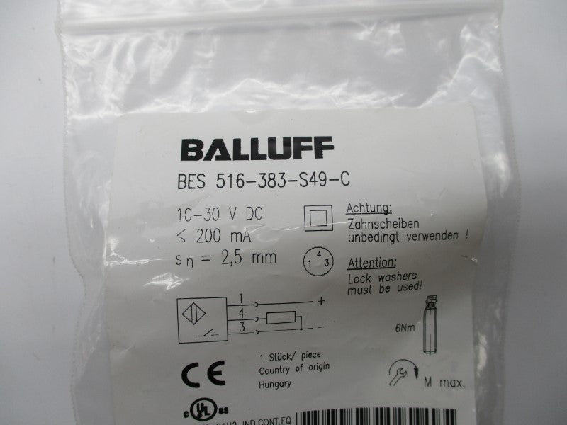 BALLUFF BES516-383-S49-C NSMP