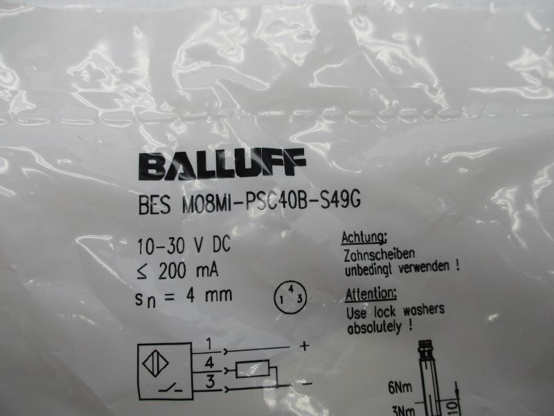 BALLUFF BESM08MI-PSC40B-S49G NSMP