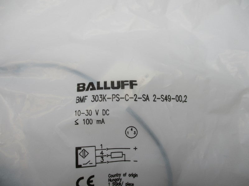 BALLUFF BMF303K-PS-C-2-SA2-S49-00,2 NSMP