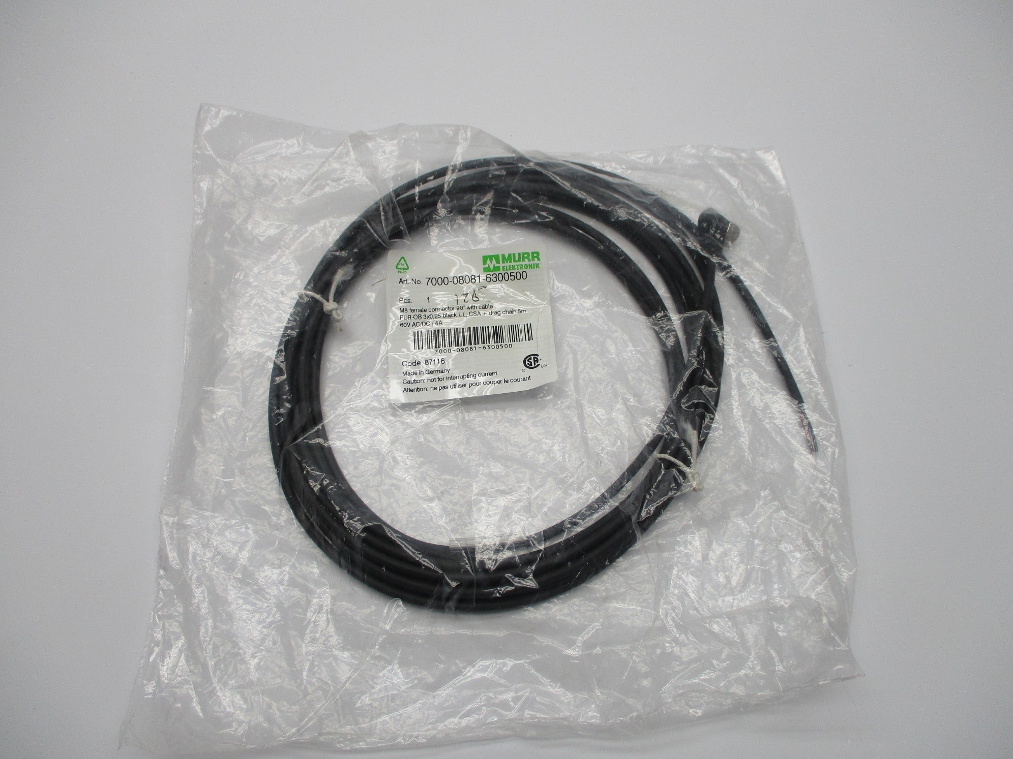 MURR ELEKTRONIK 7000-08081-6300500 NSMP