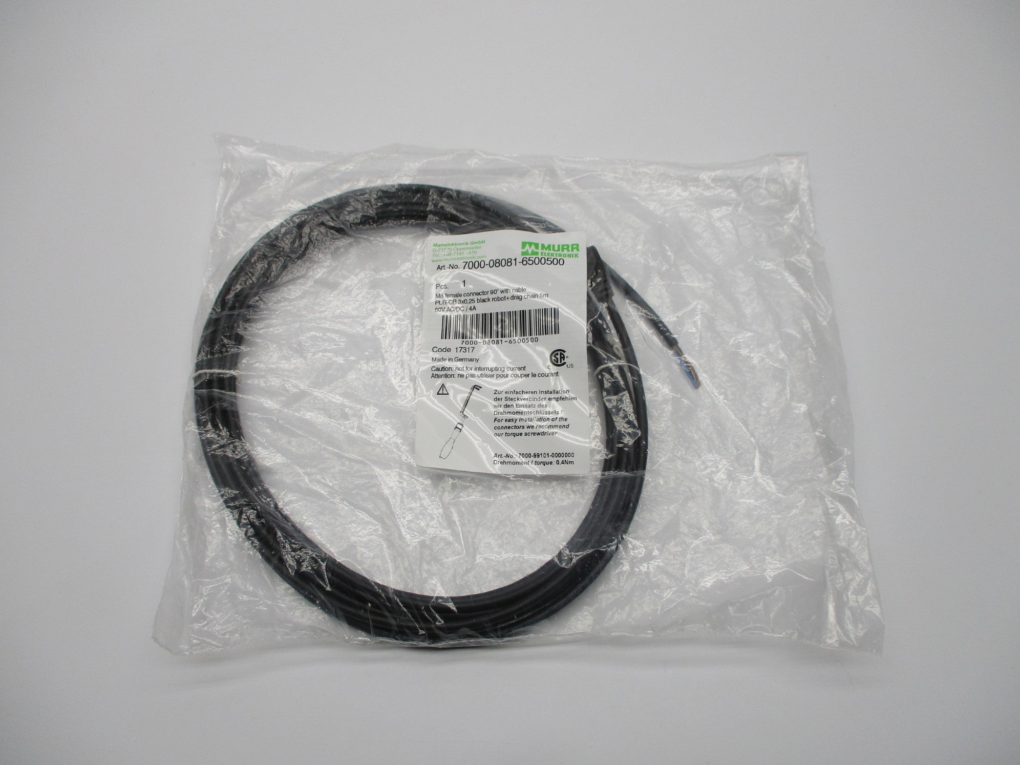 MURR ELEKTRONIK 7000-08081-6500500 NSMP