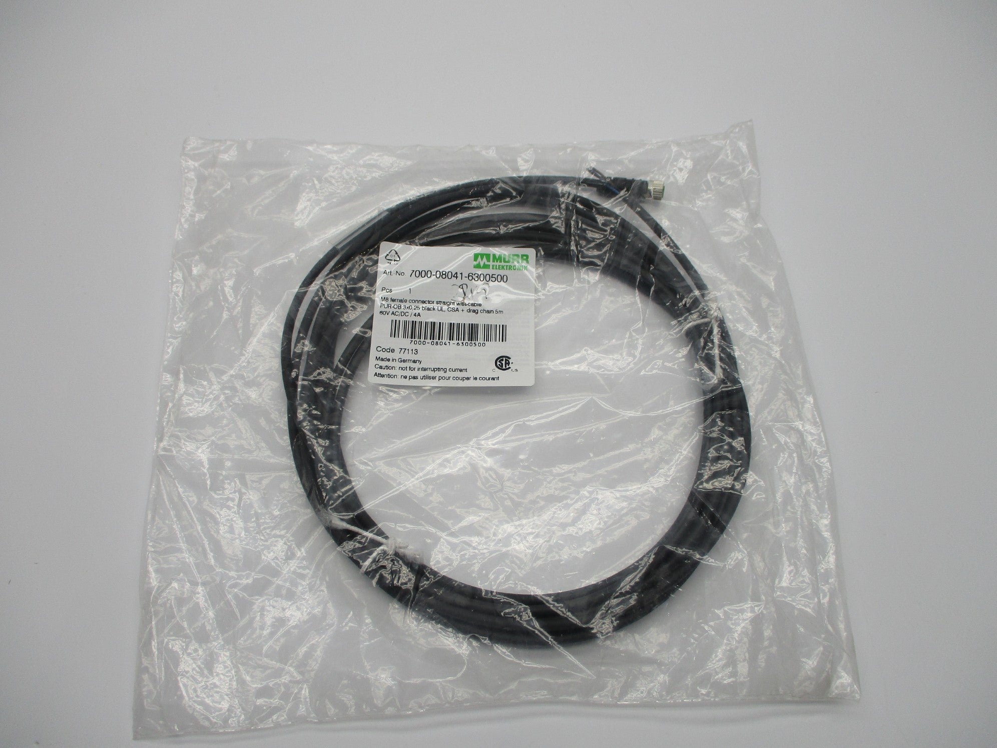 MURR ELEKTRONIK 7000-08041-6300500 NSMP
