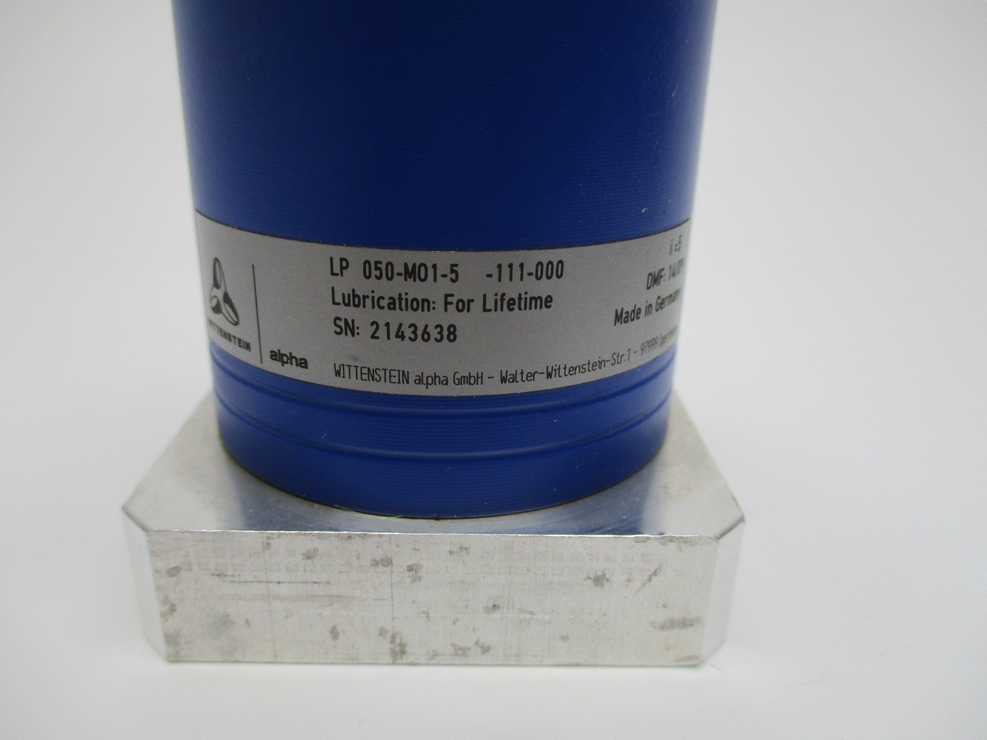 WITTENSTEIN LP050-M01-5-111-000 NSNP