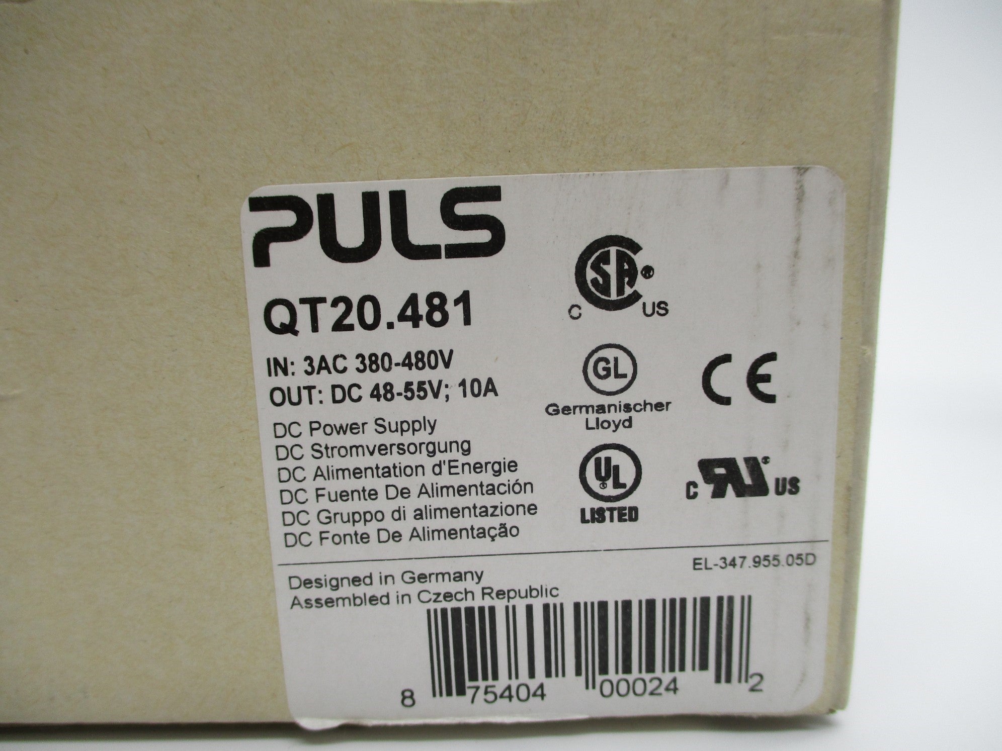 PULS QT20.481 NSMP