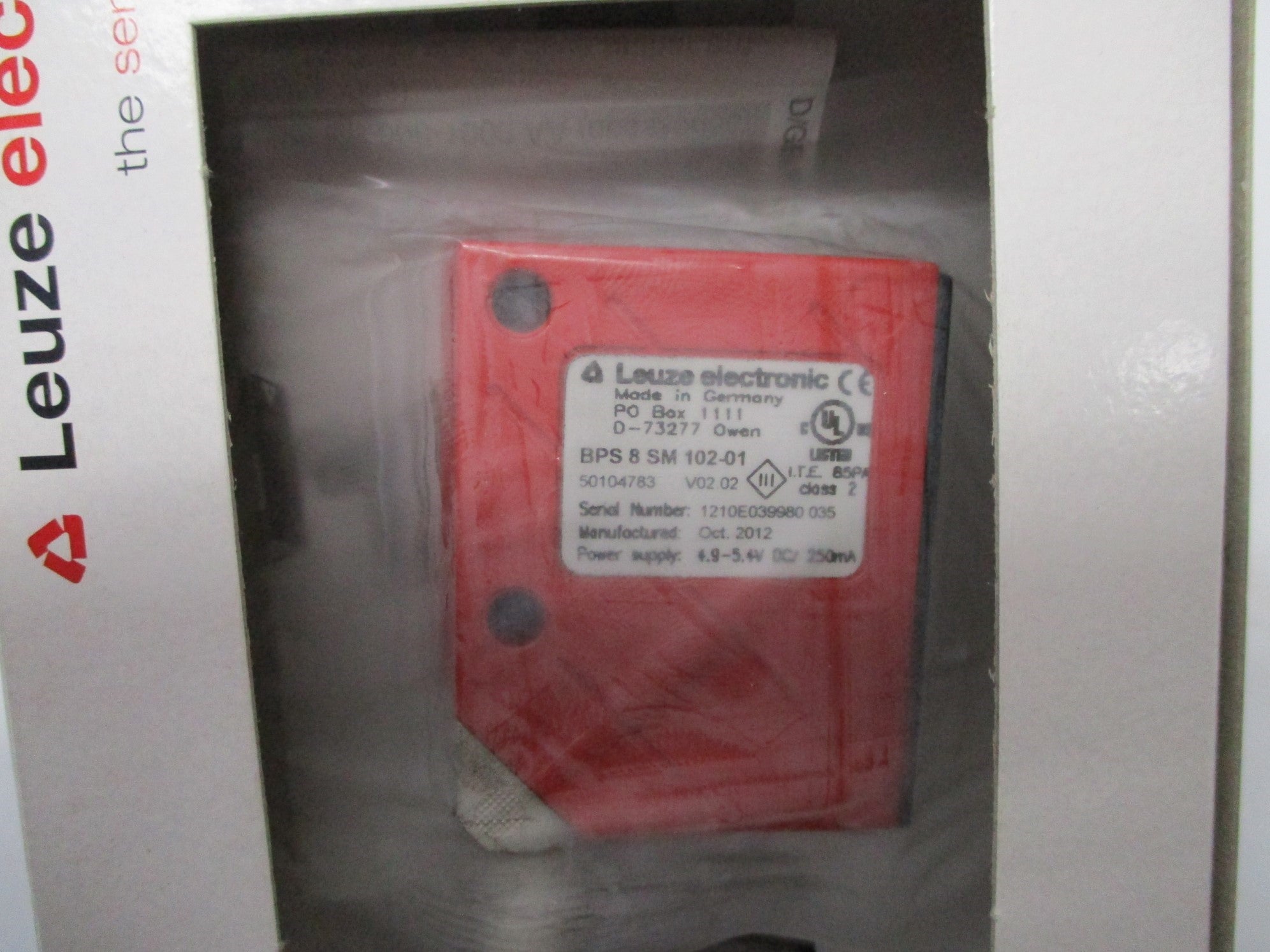 LEUZE ELECTRONIC BPS8SM102-01 NSMP