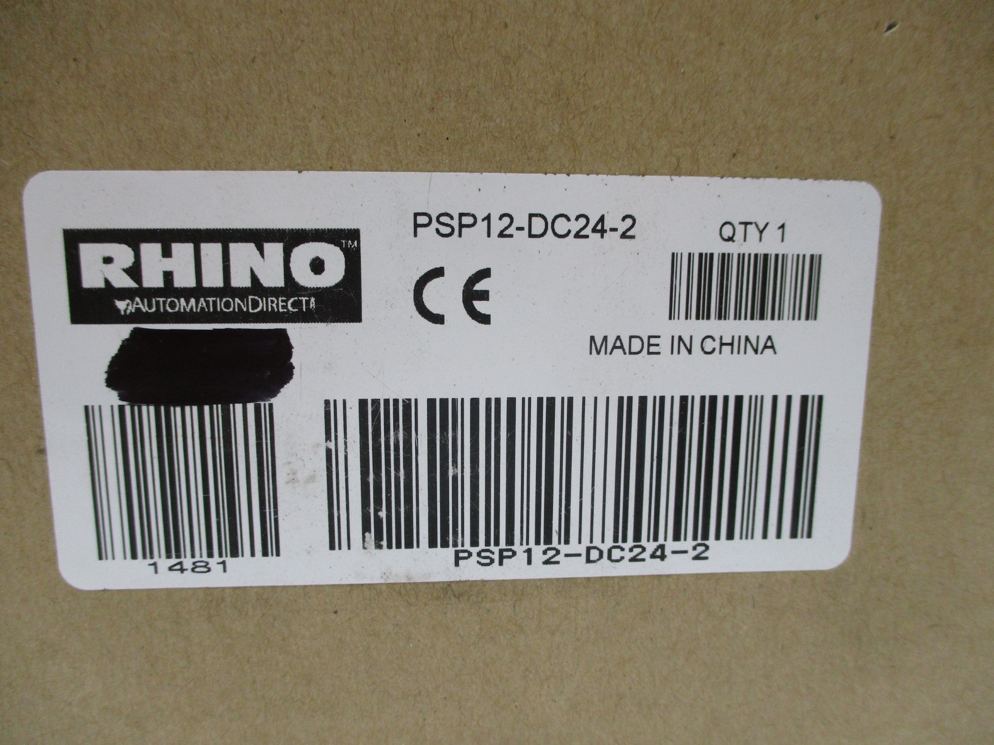 RHINO PSP12-DC24-2 NSMP