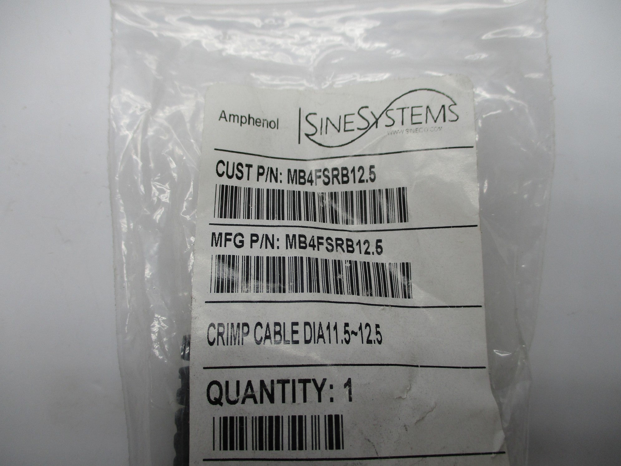 SINE SYSTEMS MB4FSRB12.5 NSMP