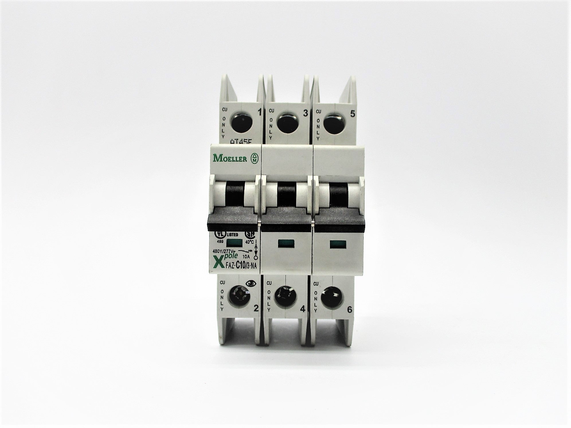 KLOCKNER MOELLER FAZ-C10/3-NA 10A 277V NSNP