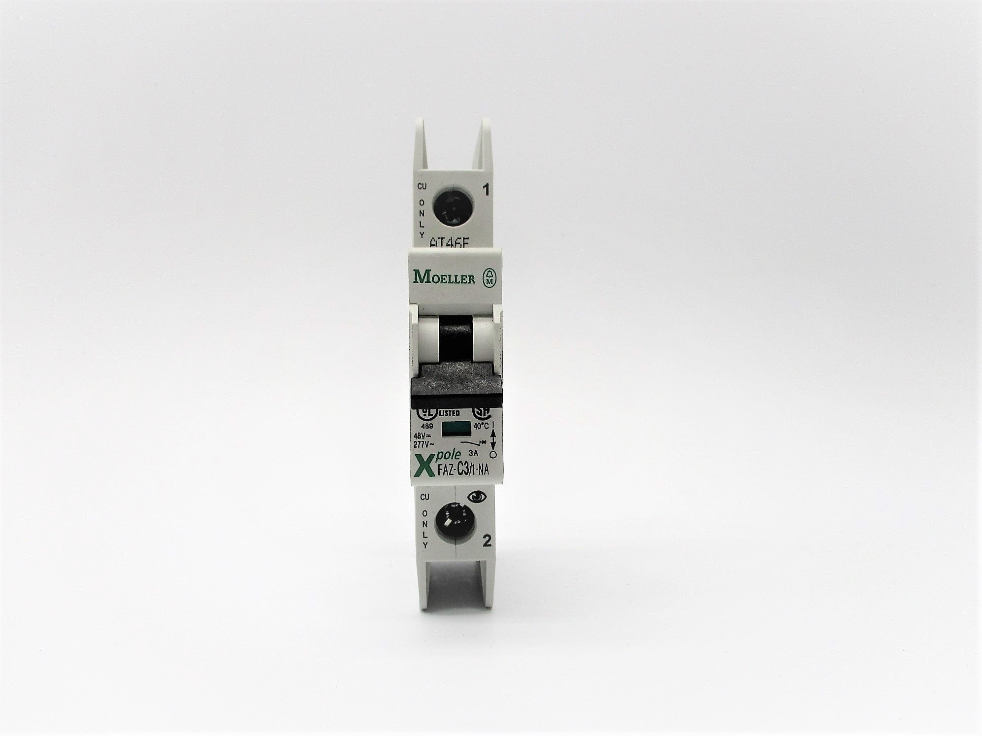 KLOCKNER MOELLER FAZ-C3/1-NA 3A 277V NSNP
