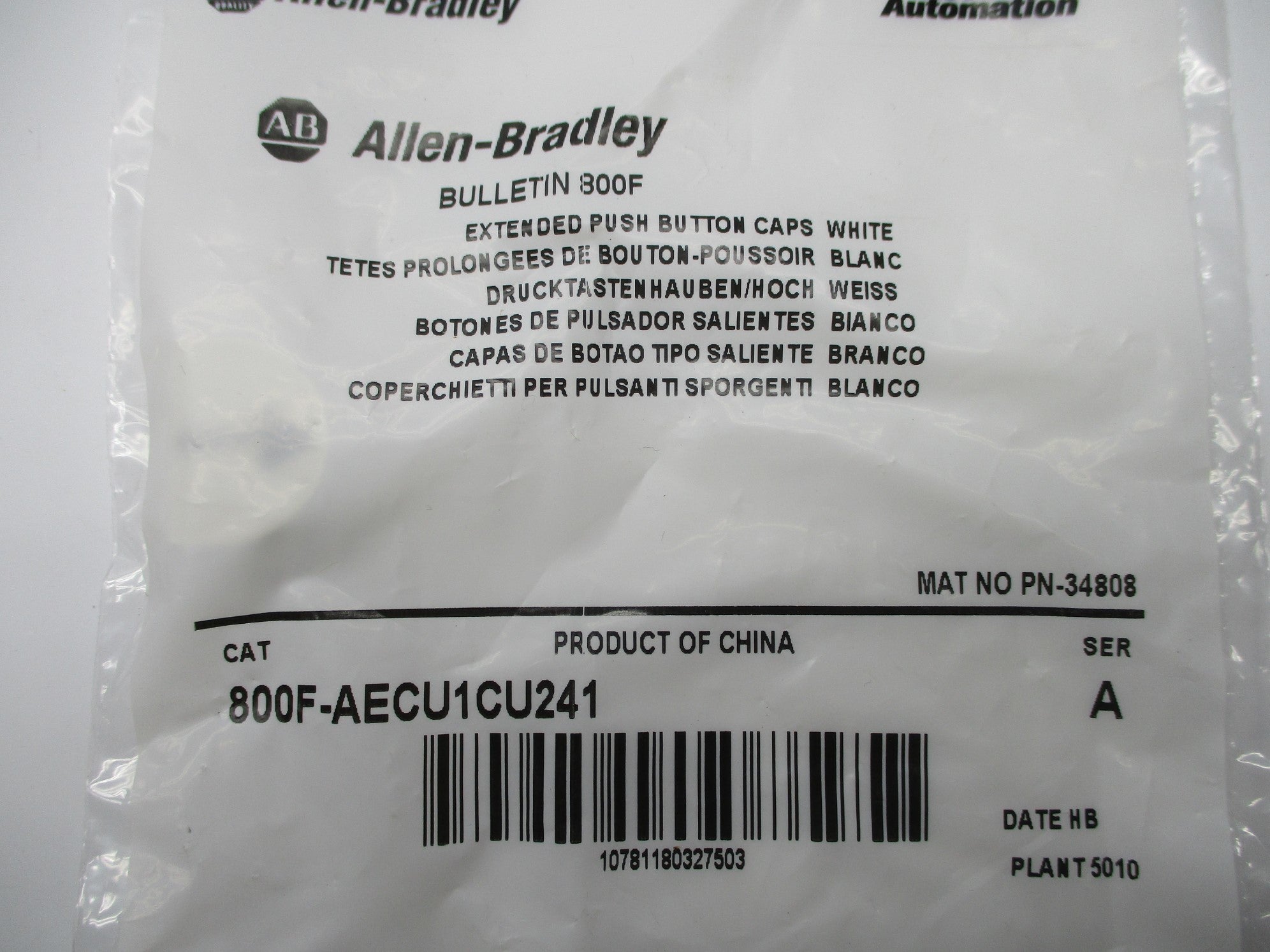 INDUSTRIAL SPARE PART 800F-AECU1CU241 SER. A NSMP