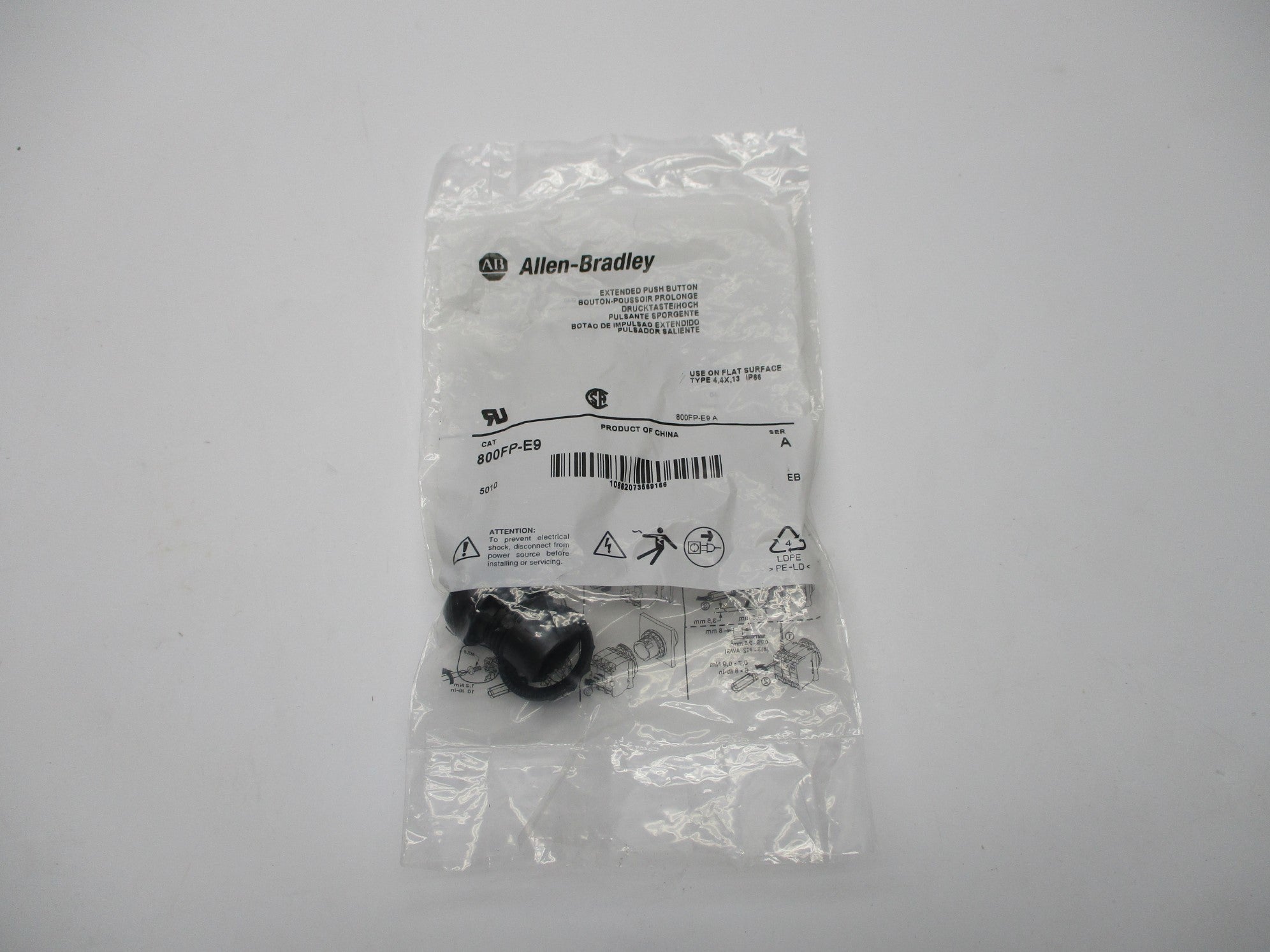 ALLEN BRADLEY 800FP-E9 SER. A NSMP