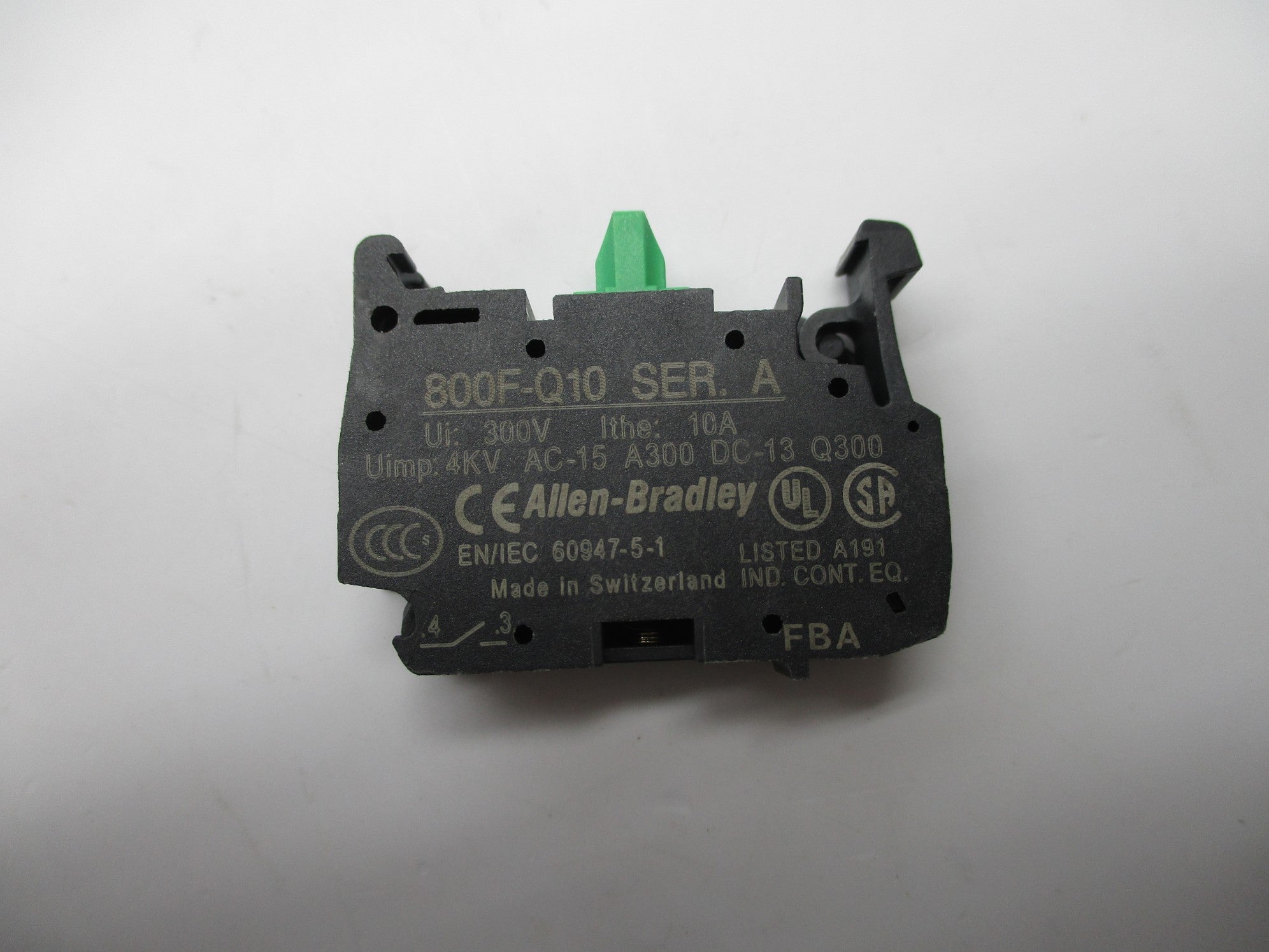 ALLEN BRADLEY 800F-Q10 SER. A NSNP