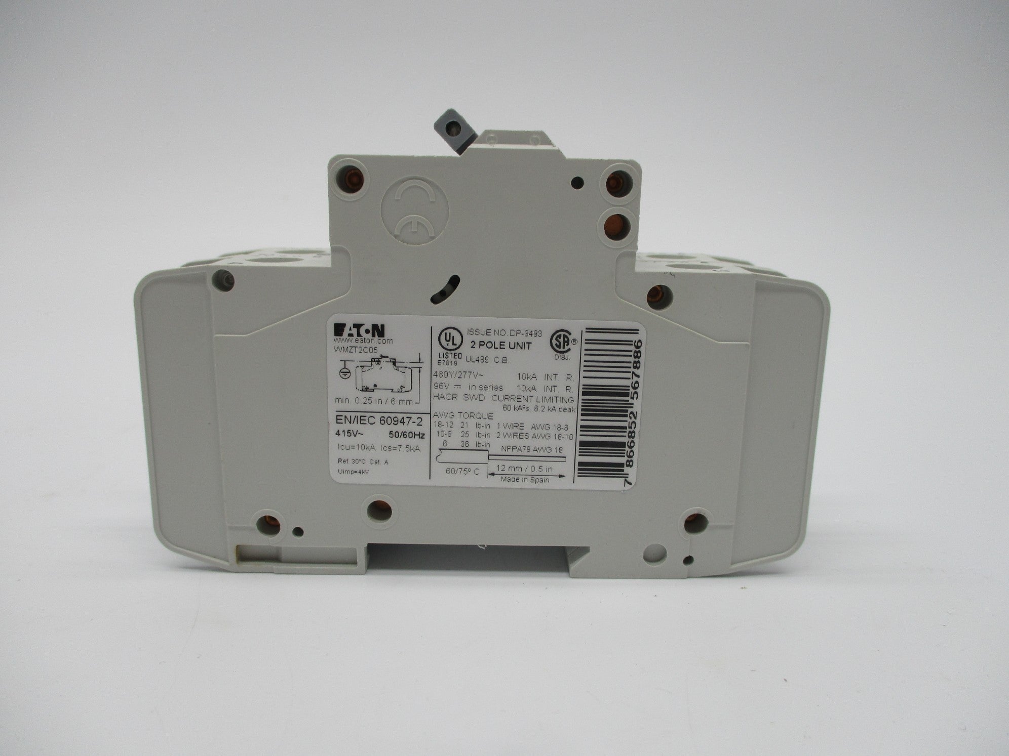 EATON WMZT2C05 5A 277V NSMP