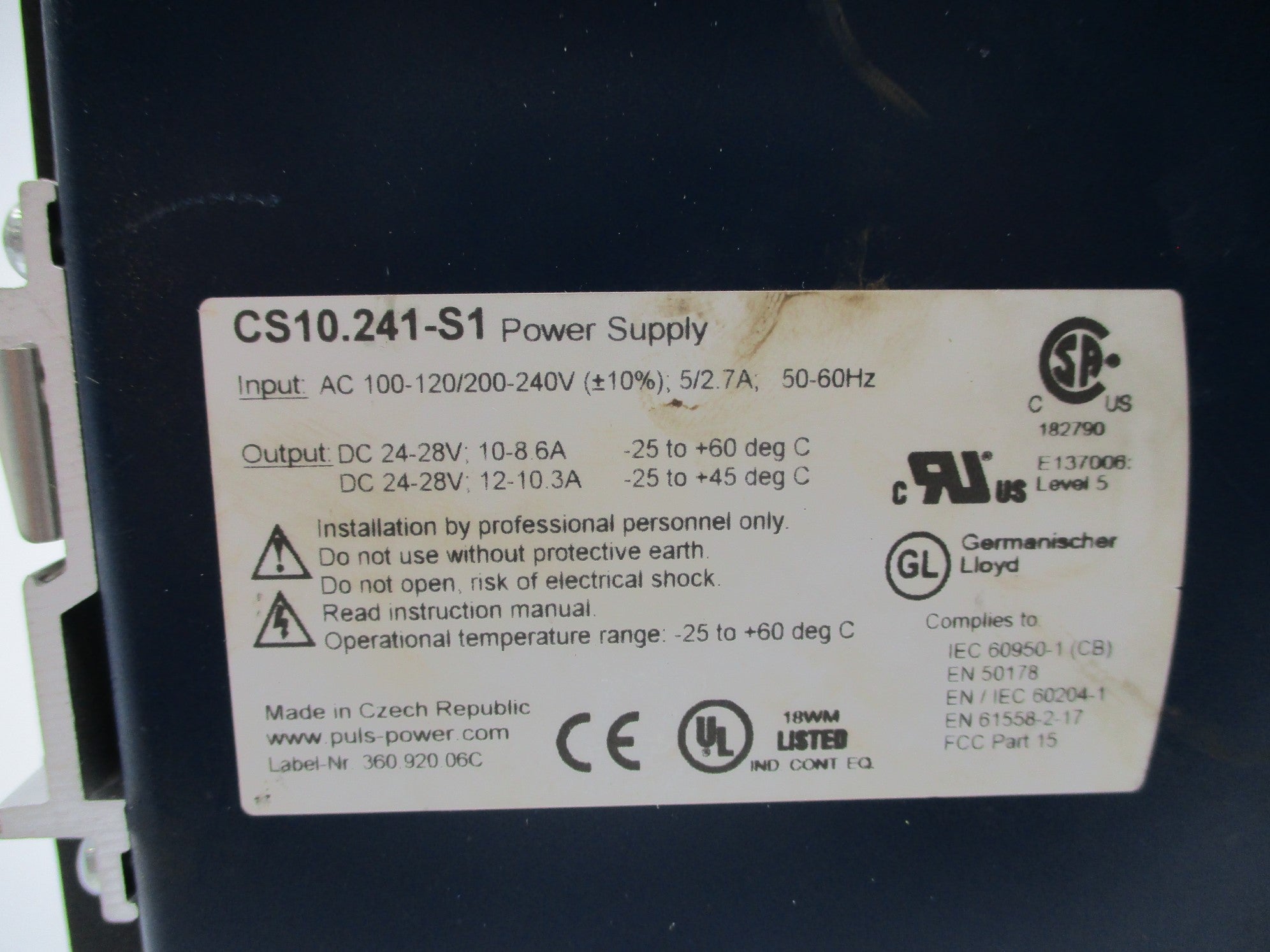 PULS CS10.241-S1 UNMP