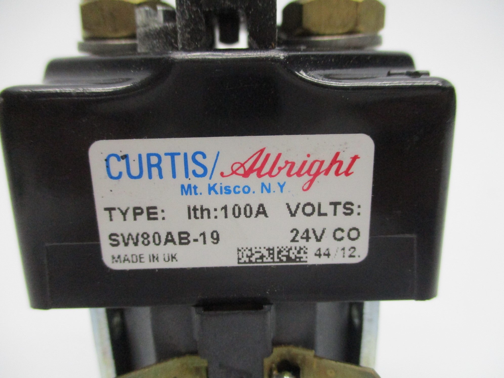 CURTIS ALBRIGHT SW80AB-19 24V UNMP