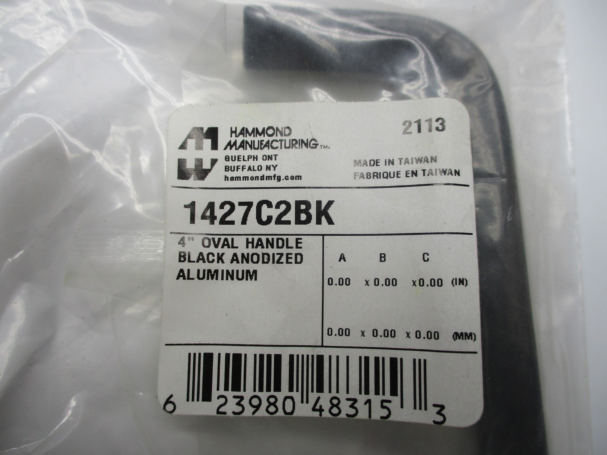 HAMMOND MANUFACTURING 1427C2BK NSMP