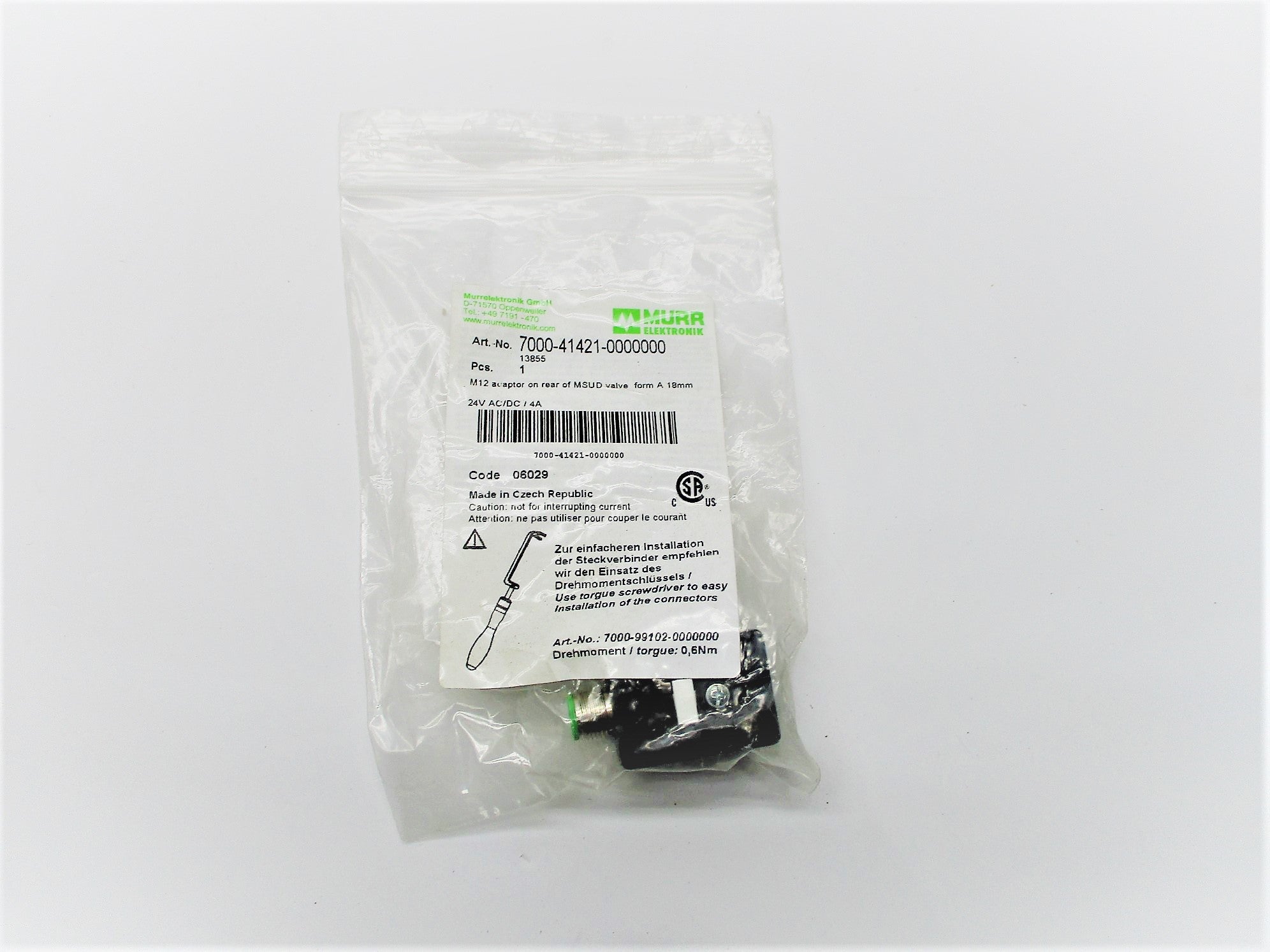 MURR ELEKTRONIK 7000-41421-0000000 NSMP