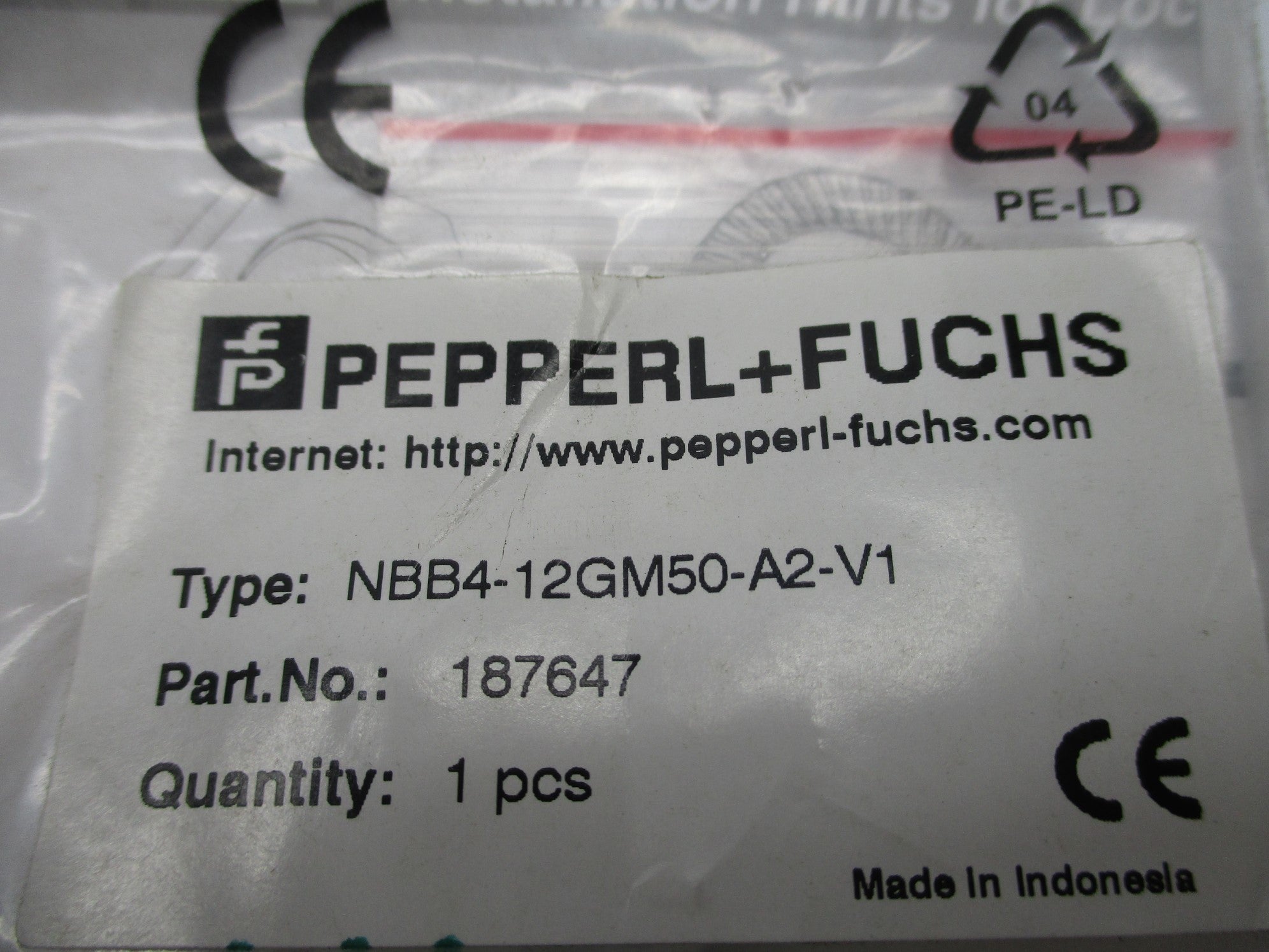 PEPPERL+FUCHS NBB4-12GM50-A2-V1 NSMP