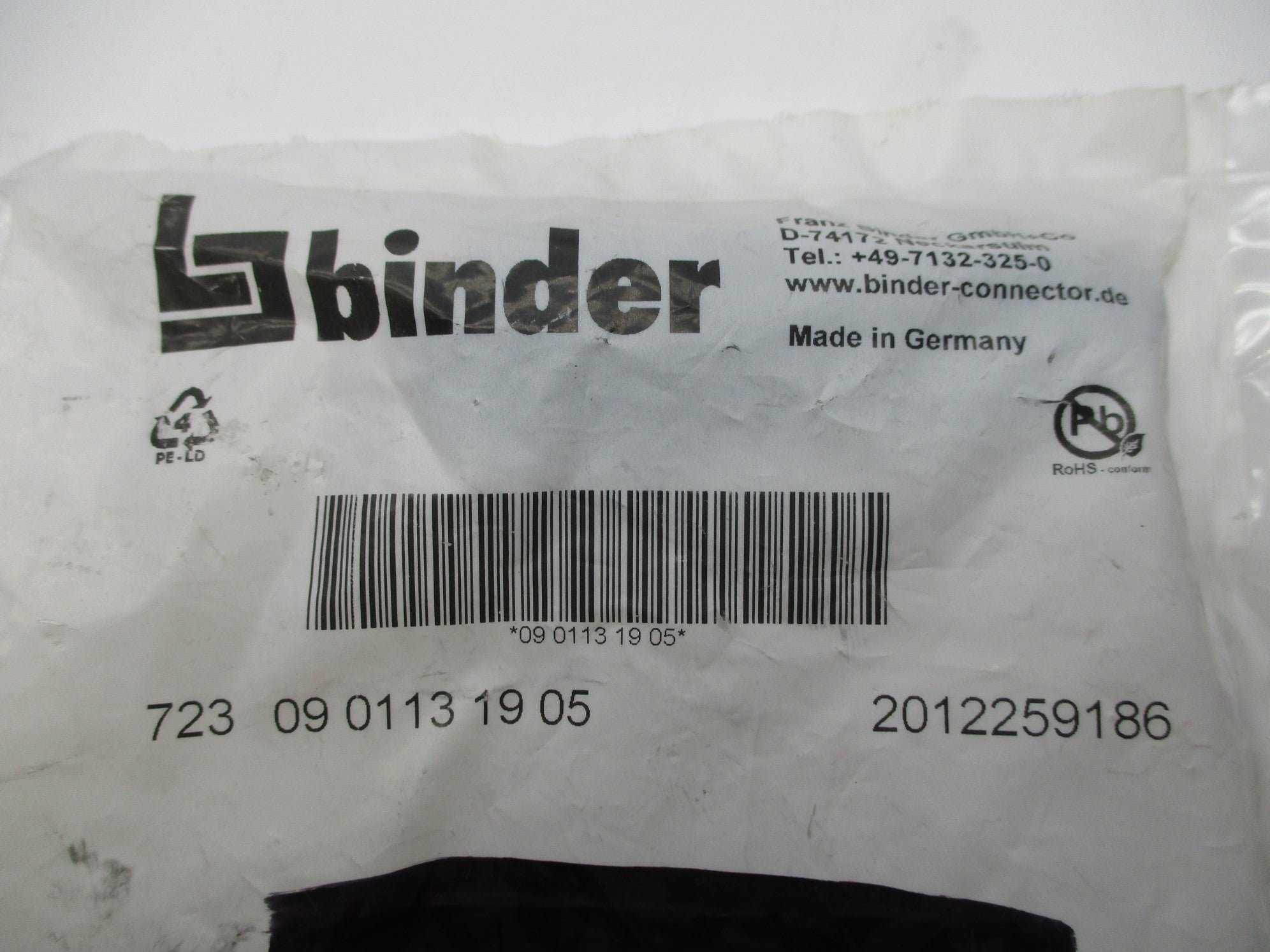 BINDER 7230901131905 NSMP