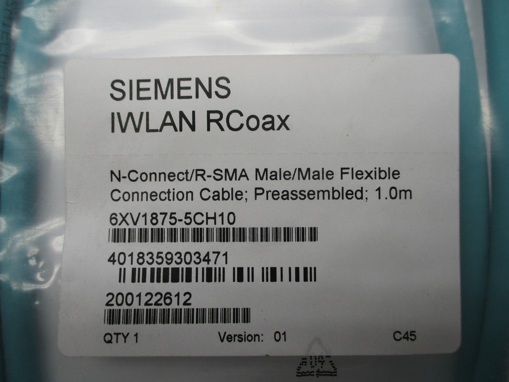 SIEMENS 6XV1875-5CH10 1.0M NSMP
