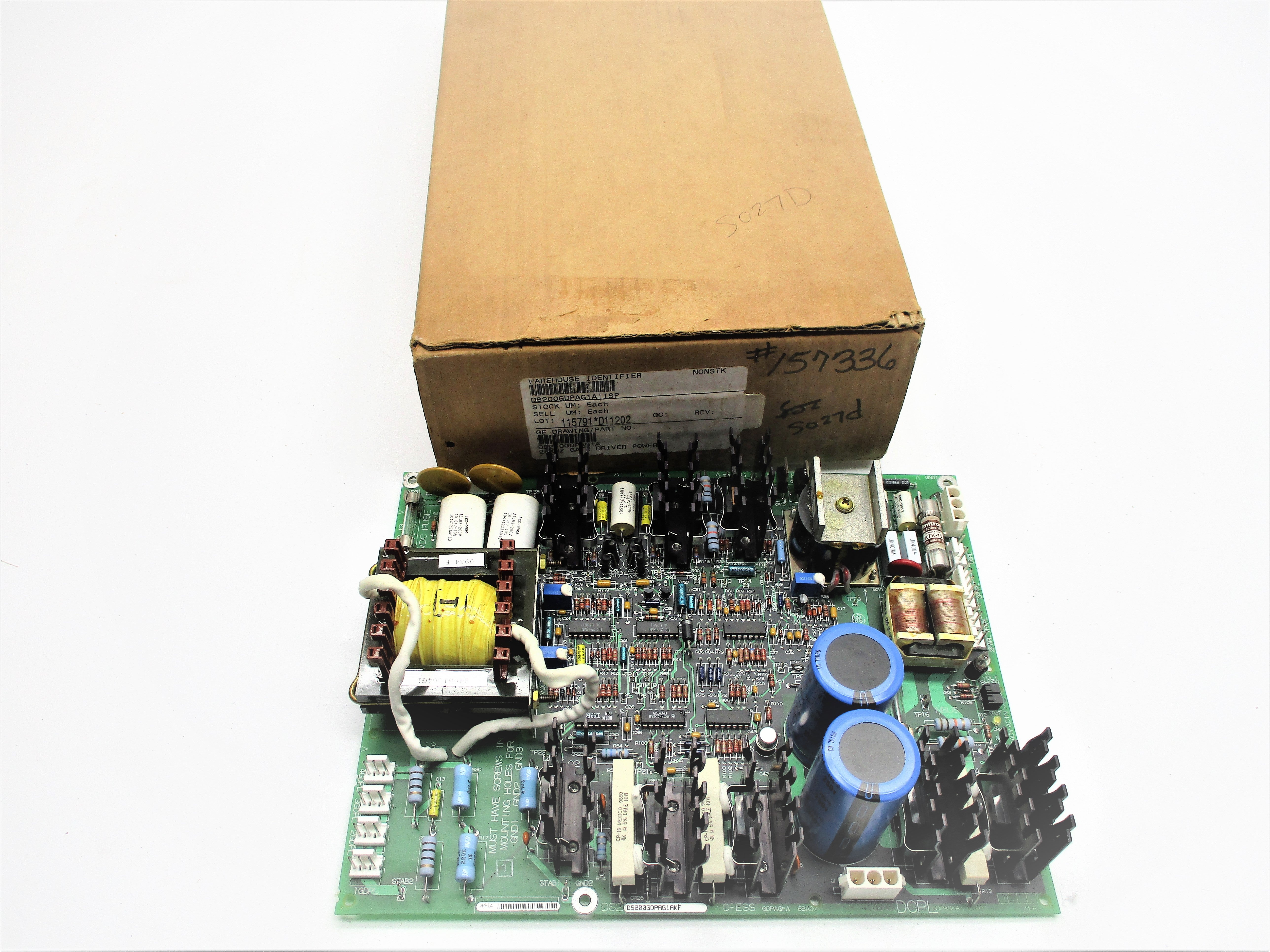GENERAL ELECTRIC DS200GDPAG1A NSMP