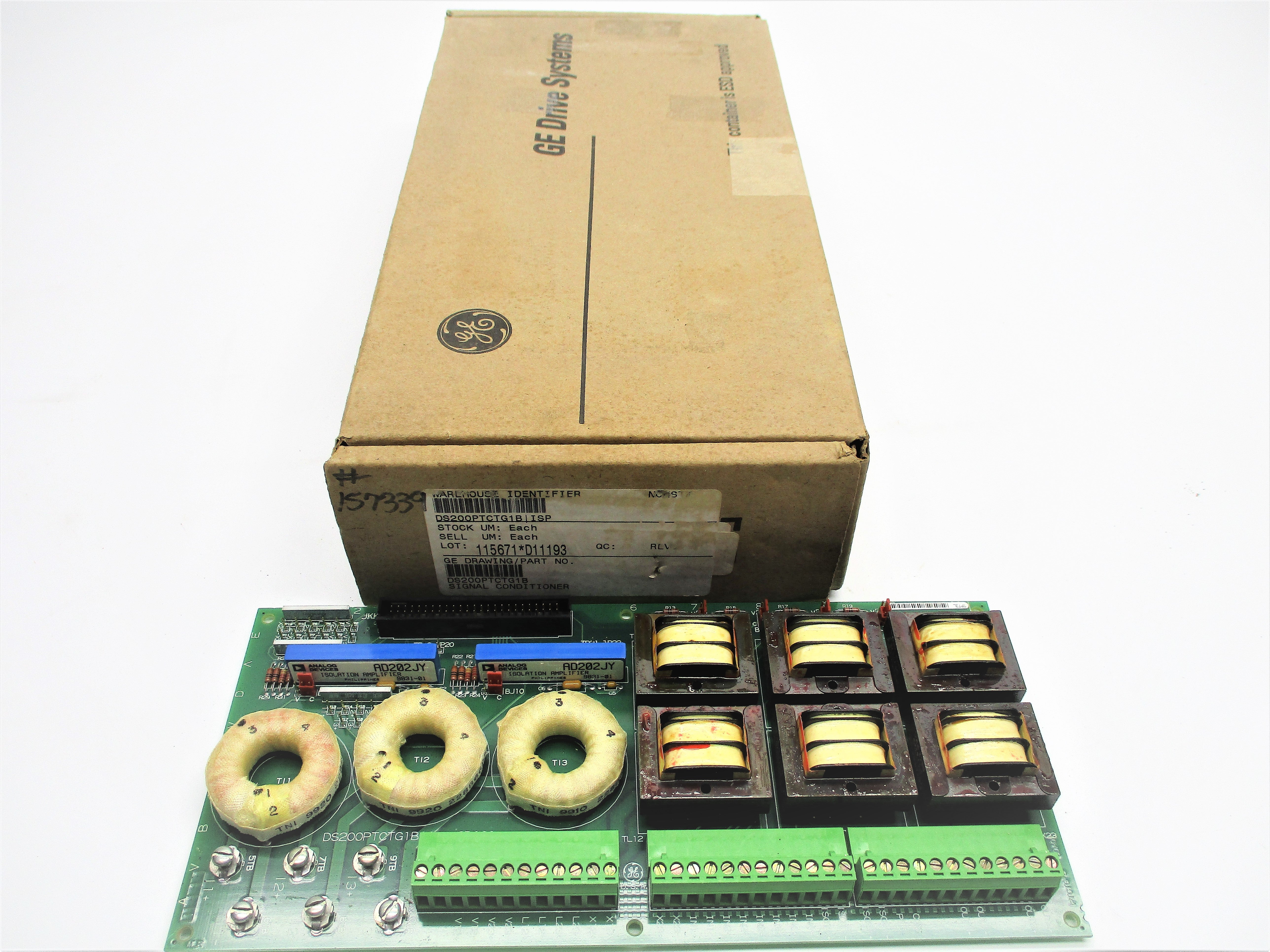 GENERAL ELECTRIC DS200PTCTG1B NSMP