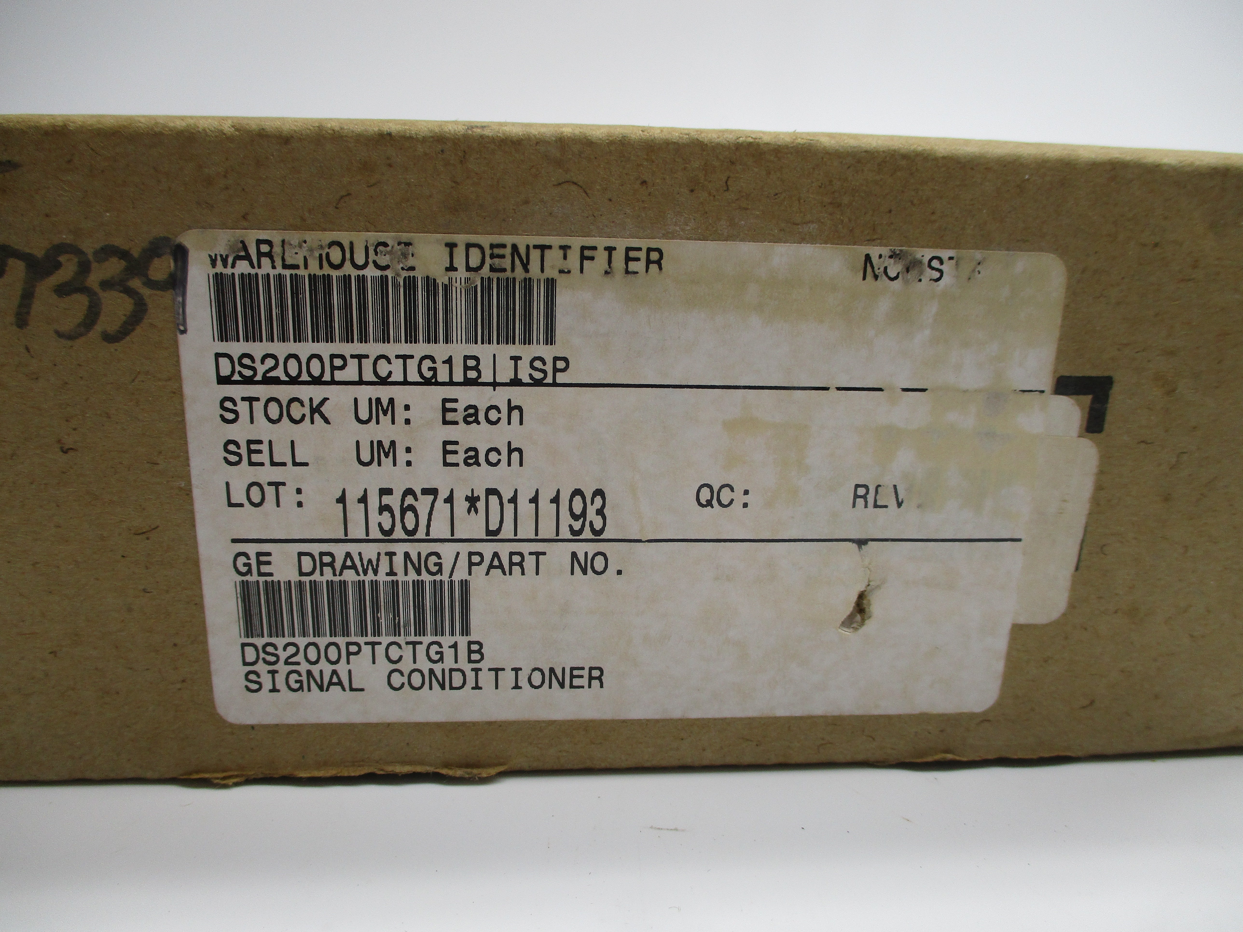 GENERAL ELECTRIC DS200PTCTG1B NSMP