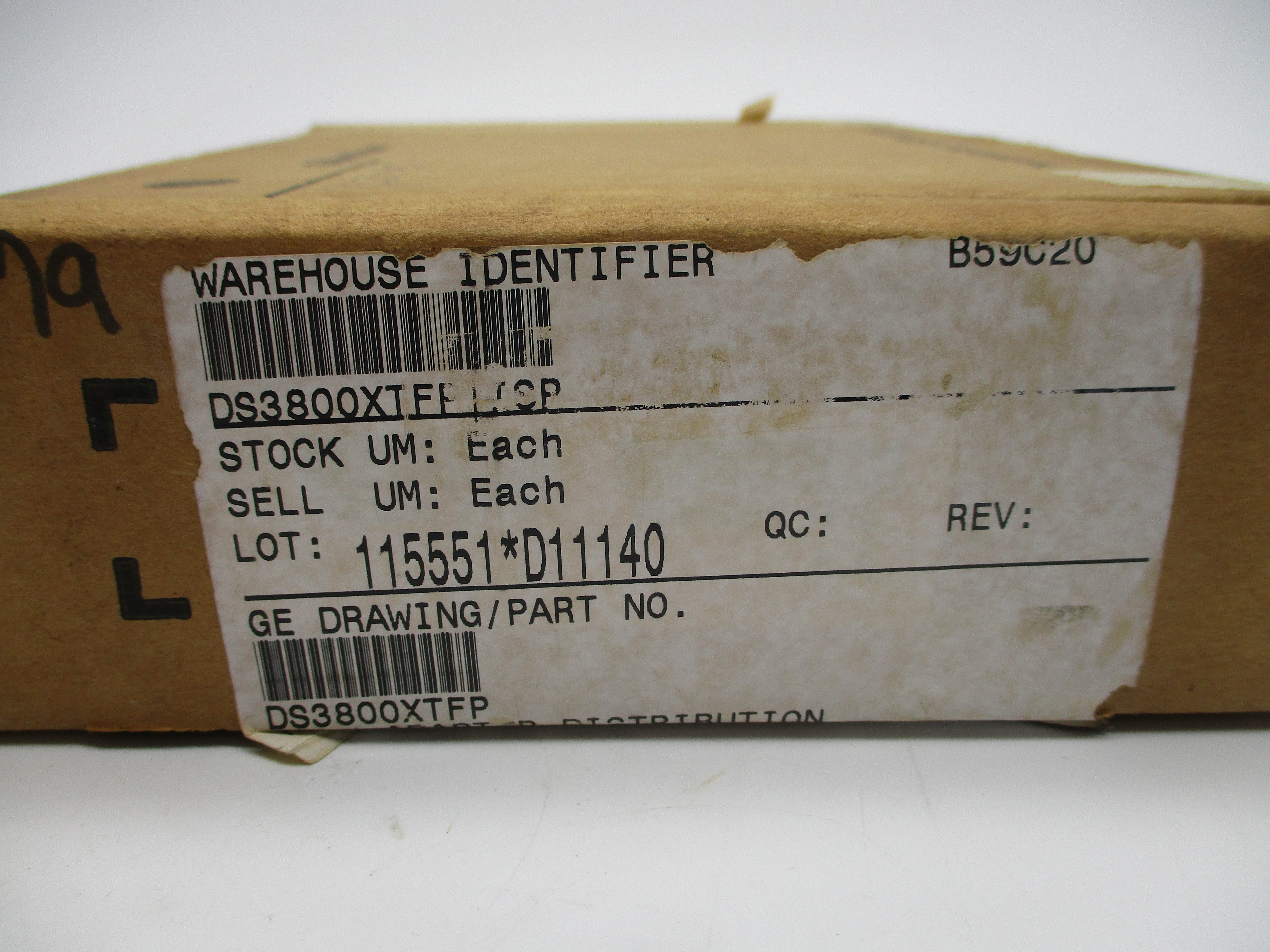 GENERAL ELECTRIC DS3800XTFP NSMP