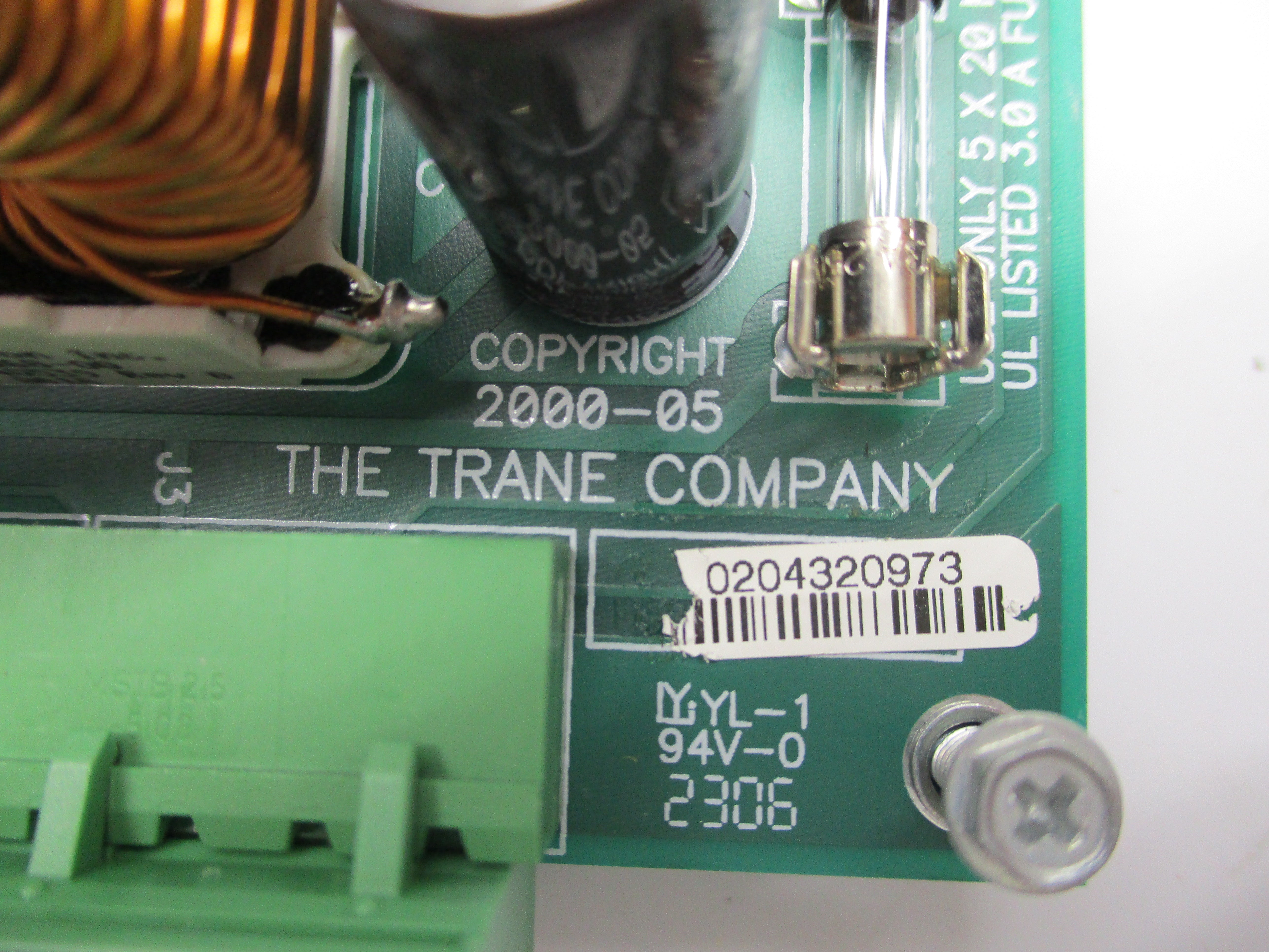 TRANE 2000-05 NSNP