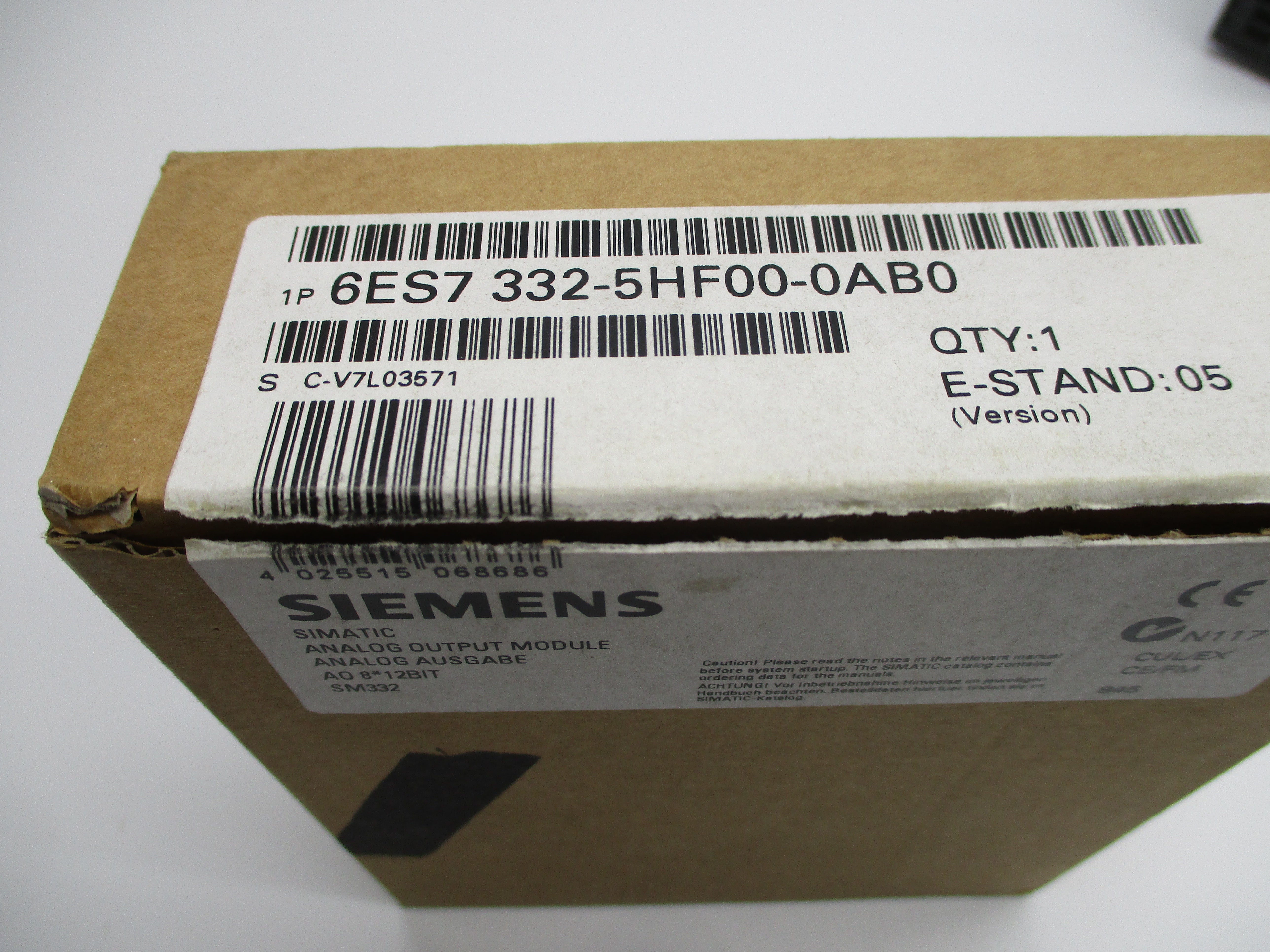 SIEMENS 6ES7332-5HF00-0AB0 NSMP