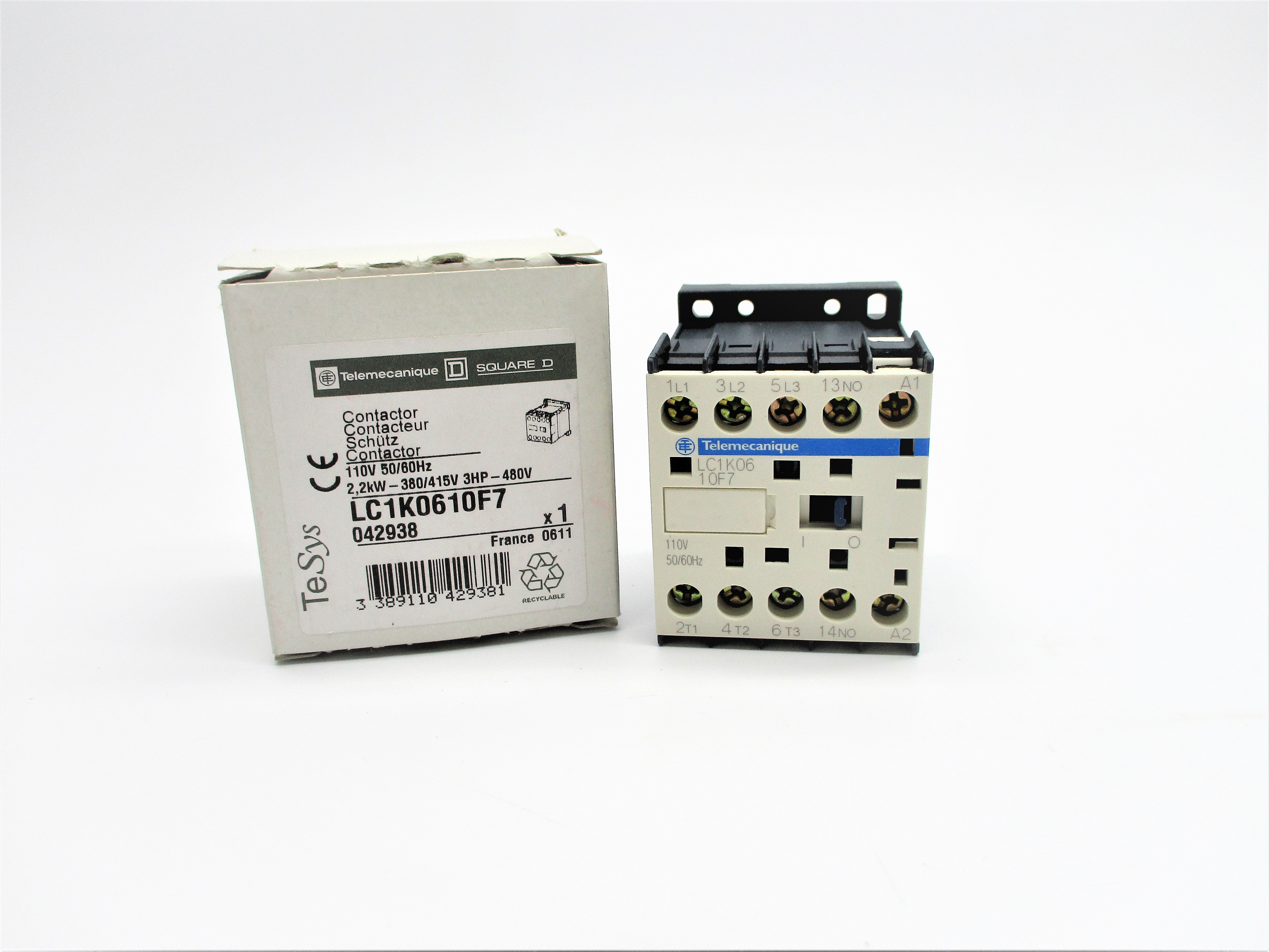 TELEMECANIQUE LC1K0610F7 110V NSMP