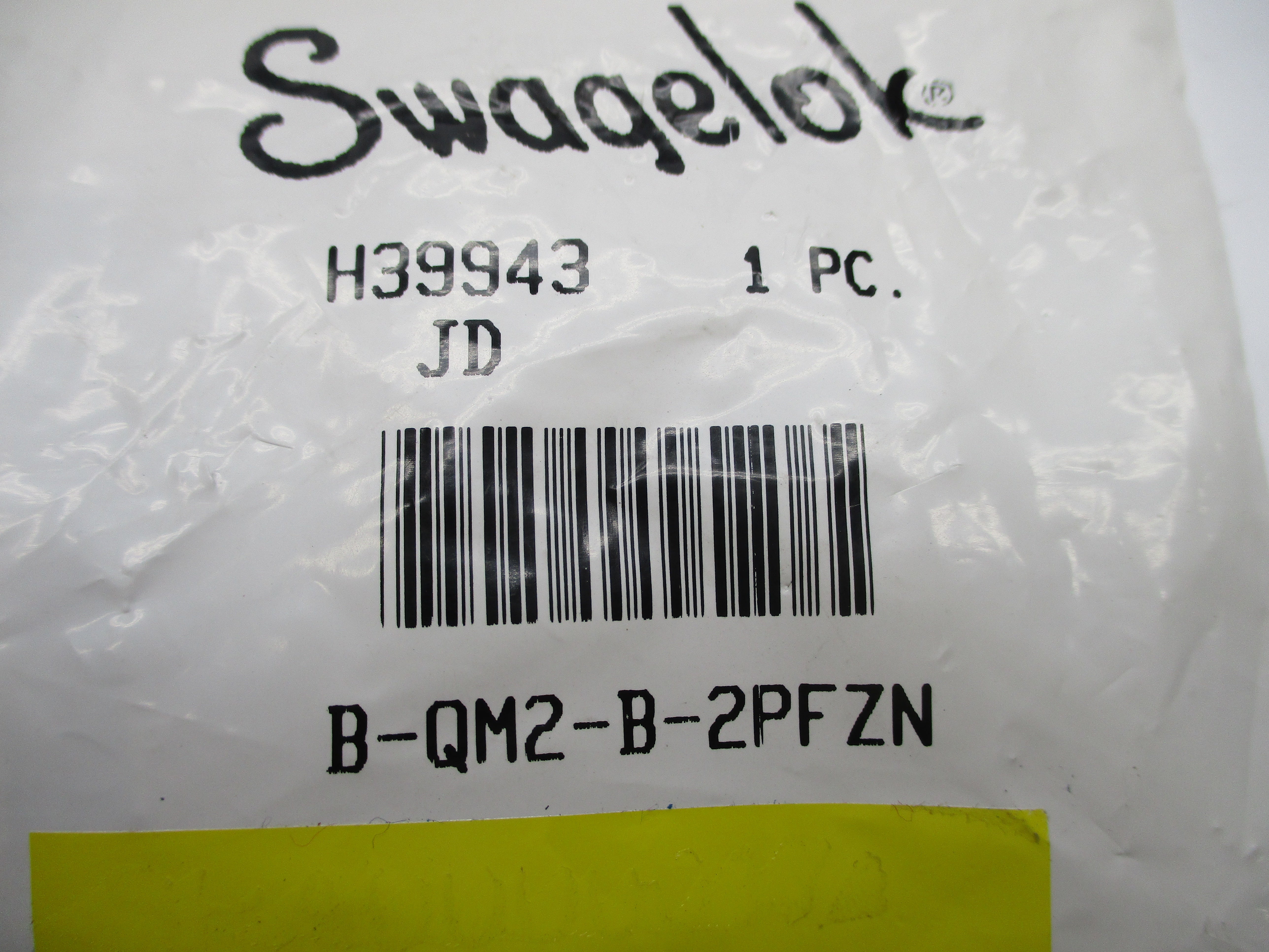 SWAGELOK B-QM2-B-2PFZN NSMP