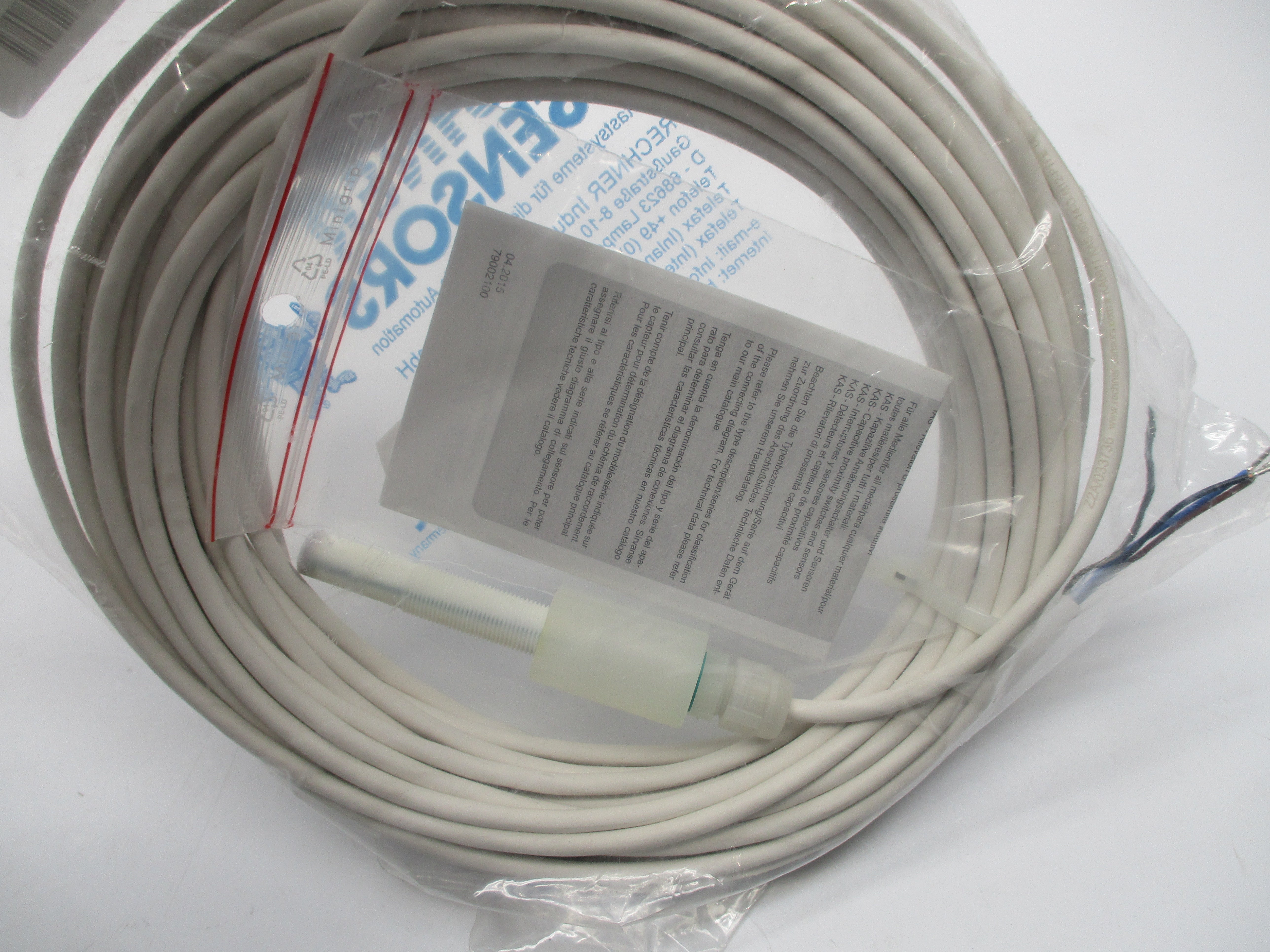 RECHNER SENSORS KA0811 KAS-80-O-M12-PTFE NSMP