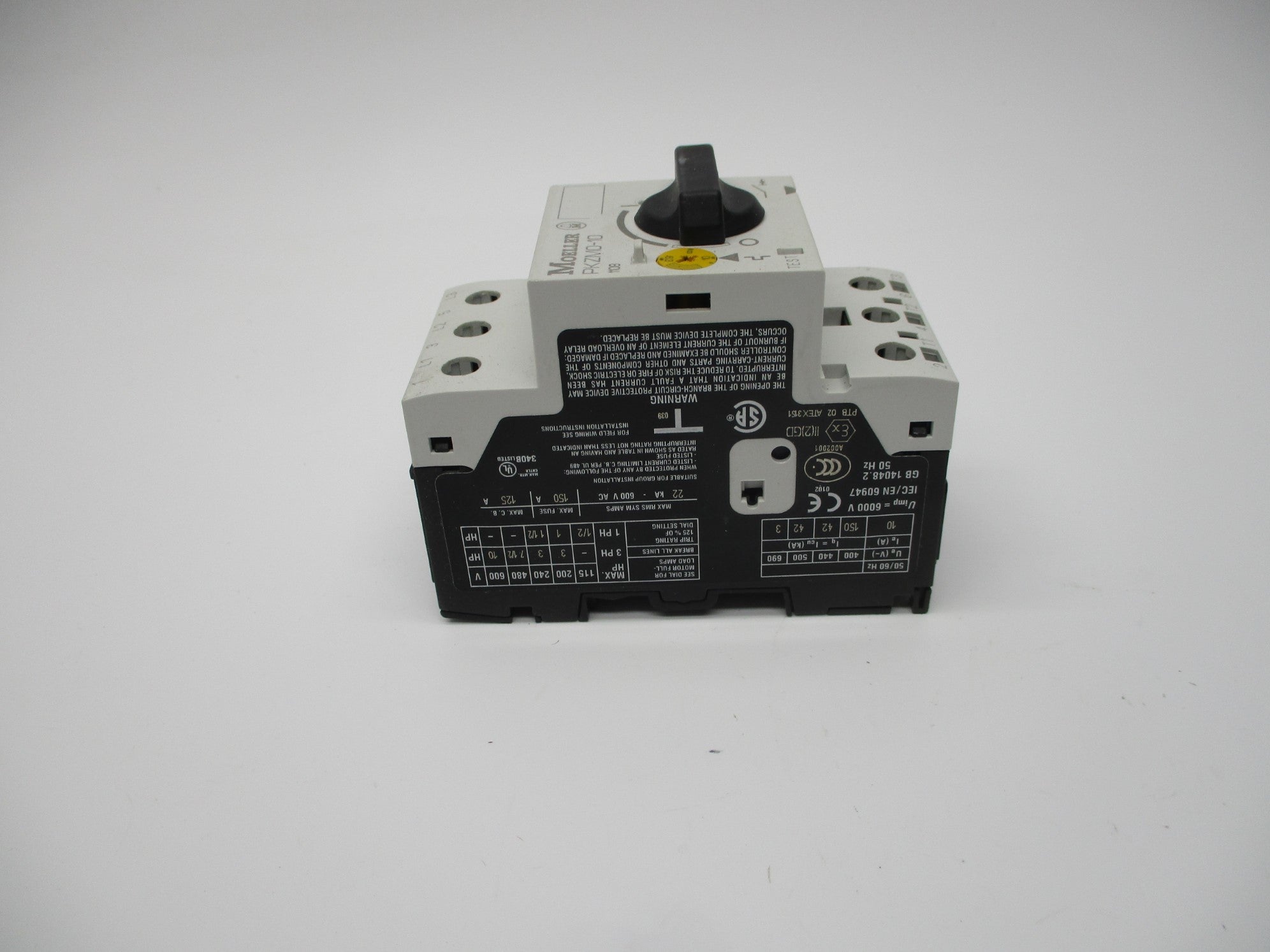 KLOCKNER MOELLER PKZM0-10 6.3-10A 690V NSMP