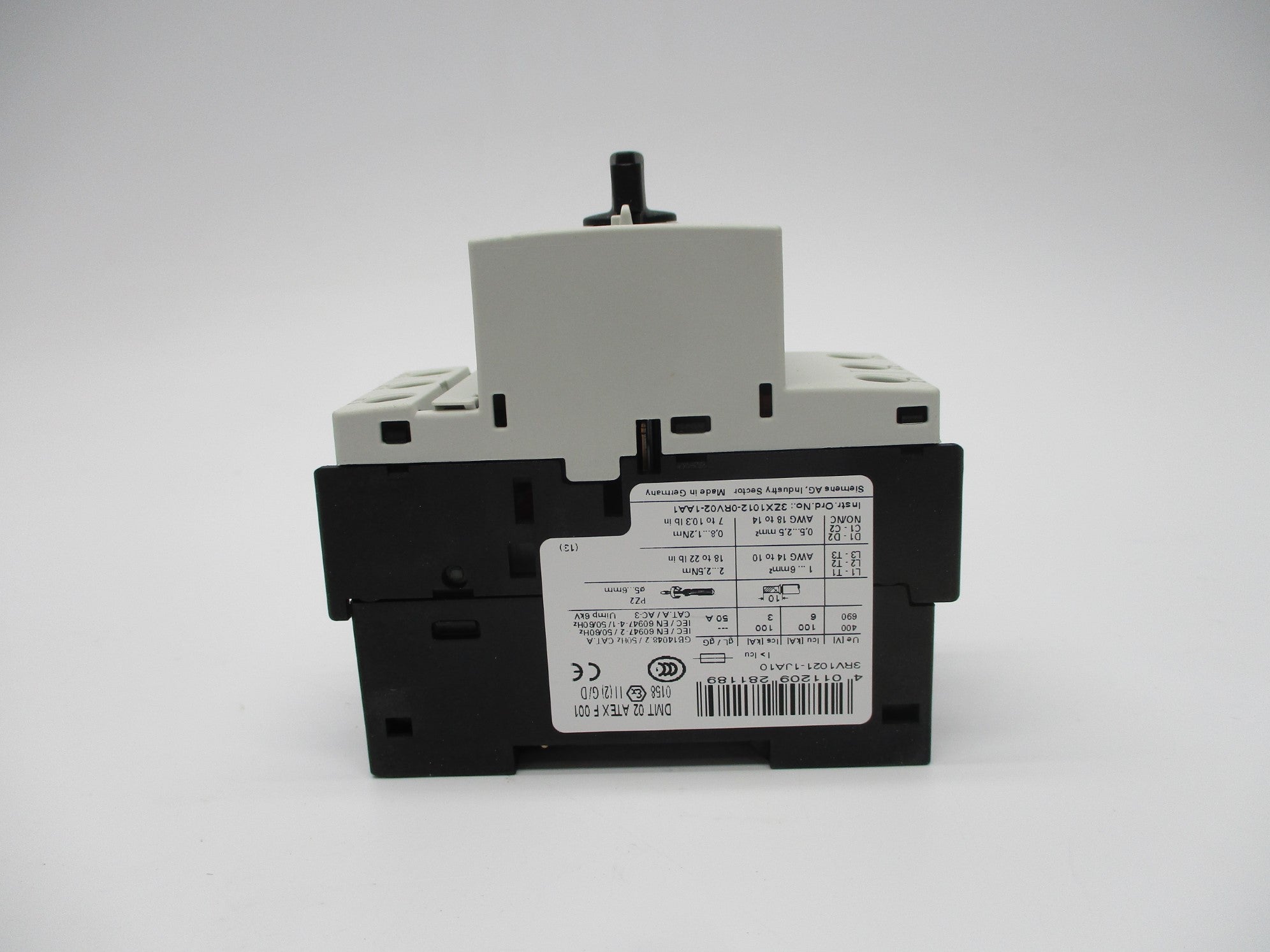 SIEMENS 3RV1021-1JA10 7-10A 400/690V NSMP