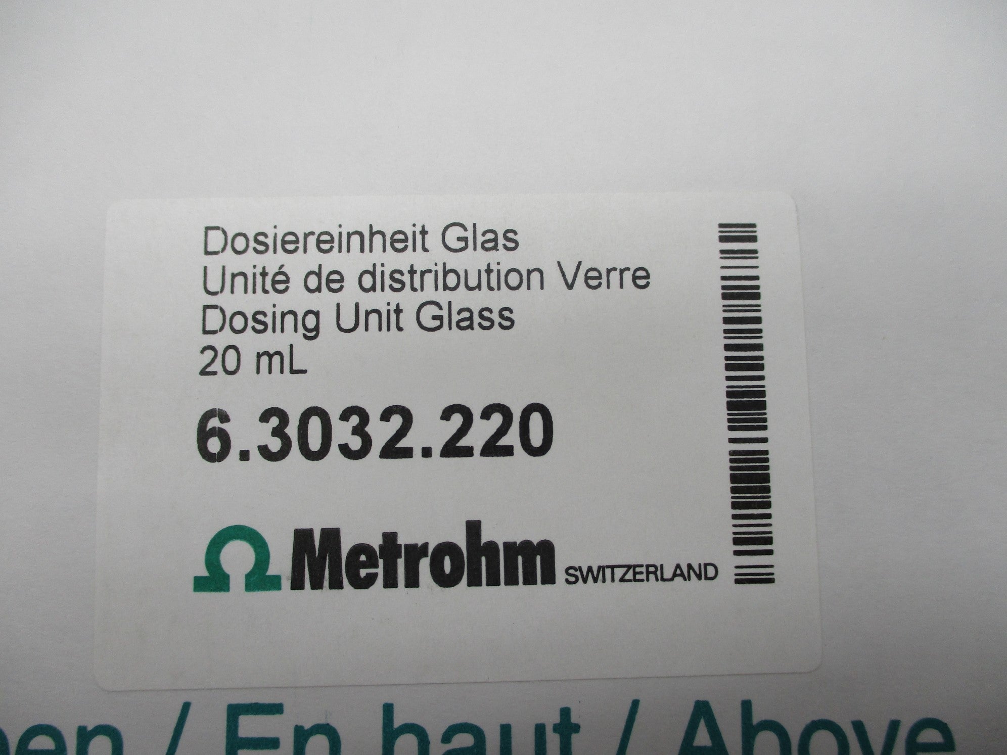 METROHM 6.3032.220 NSMP