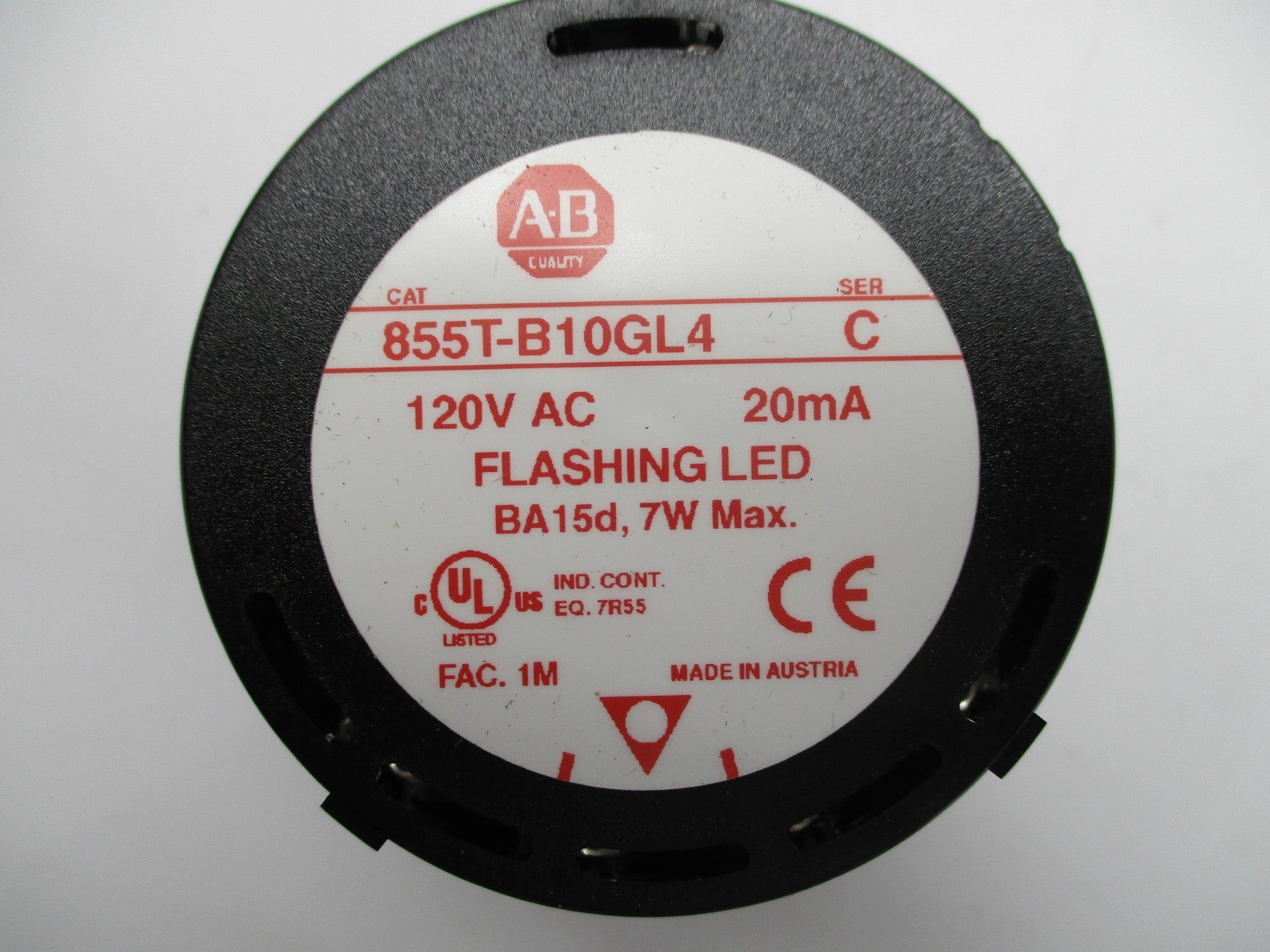 ALLEN BRADLEY 855T-B10GL4 SER. C NSNP