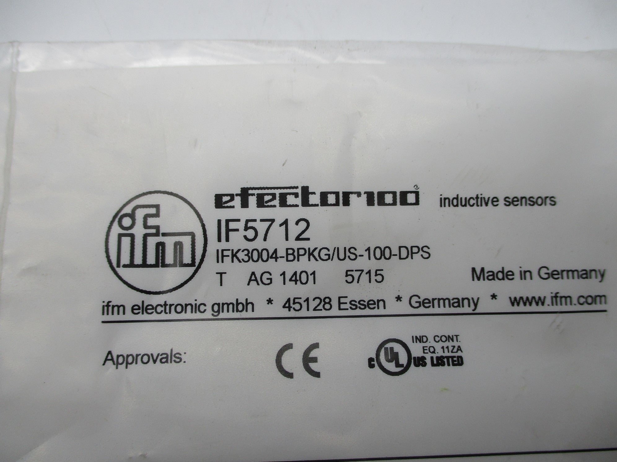 IFM EFECTOR IF5712 NSMP