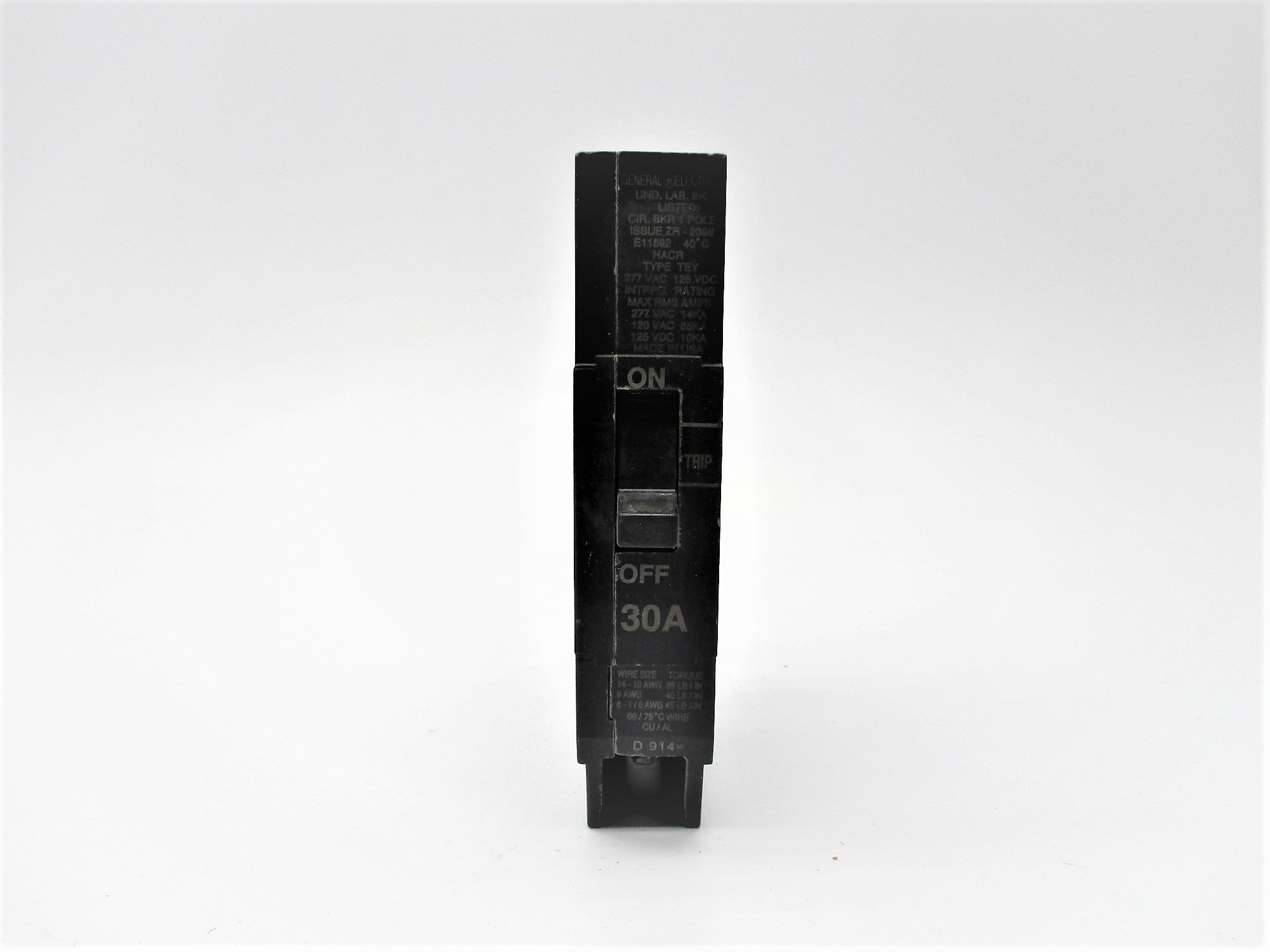 GENERAL ELECTRIC TEY130 277V 30A UNMP